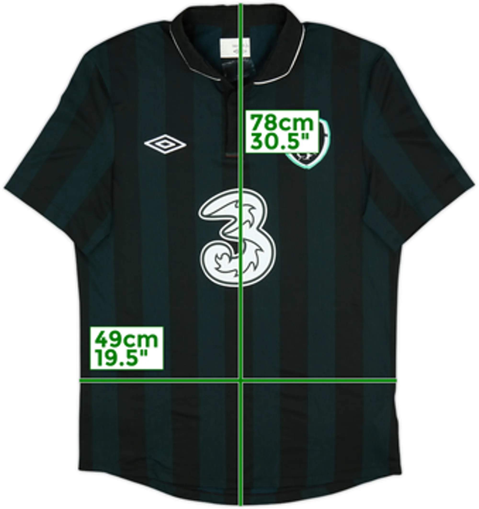 2013-14 Ireland Away Shirt - 8/10 - (M)