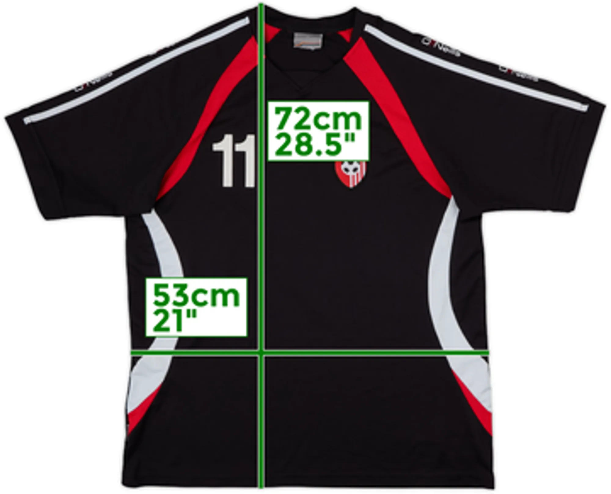 2008-09 Derry City O'Neills Player Issue Training Shirt #11 - 8/10 - (M)