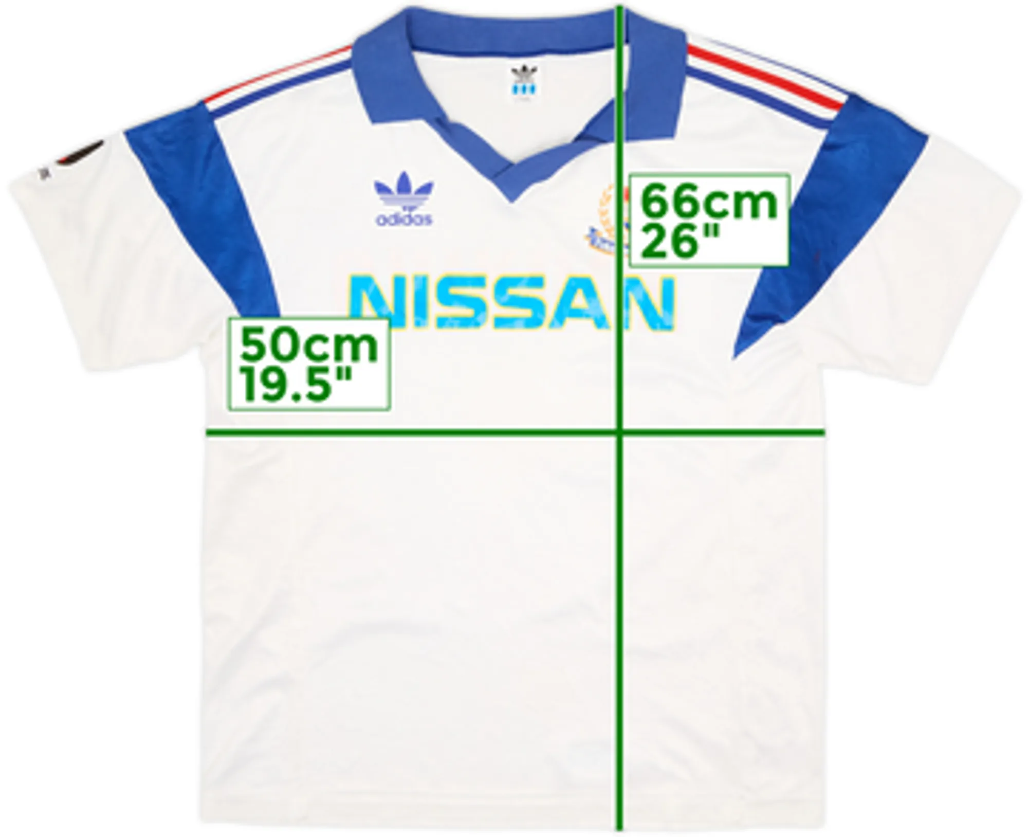 1991-92 Yokohama Marinos Away Shirt - 6/10 - (M/L)