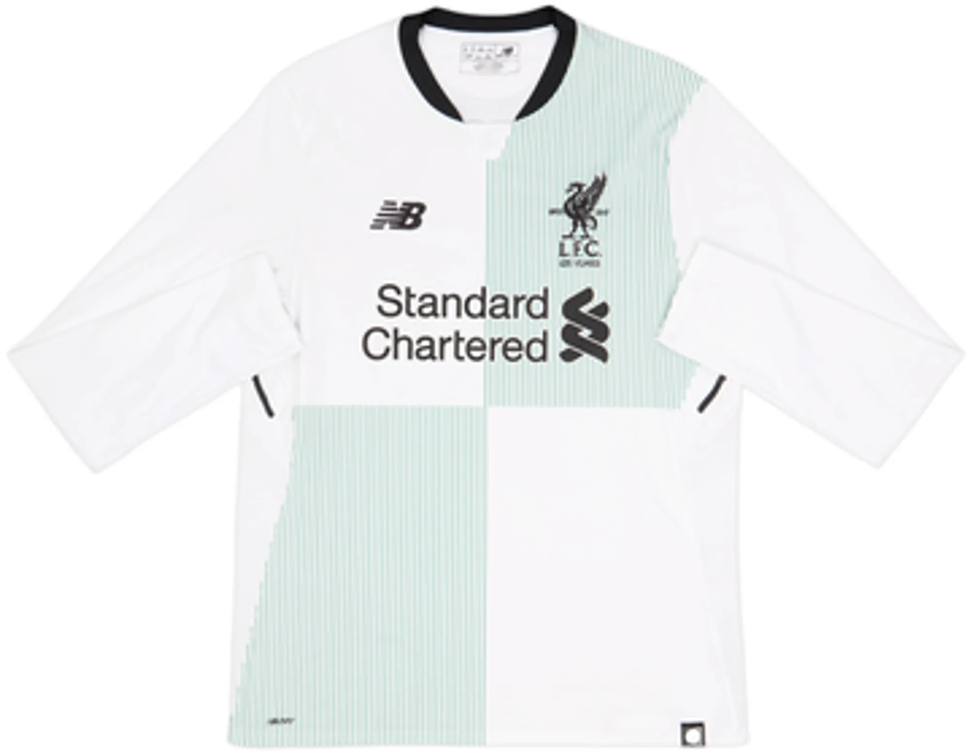 2017-18 Liverpool Away L/S Shirt M.Salah #11 - 7/10 - (M)