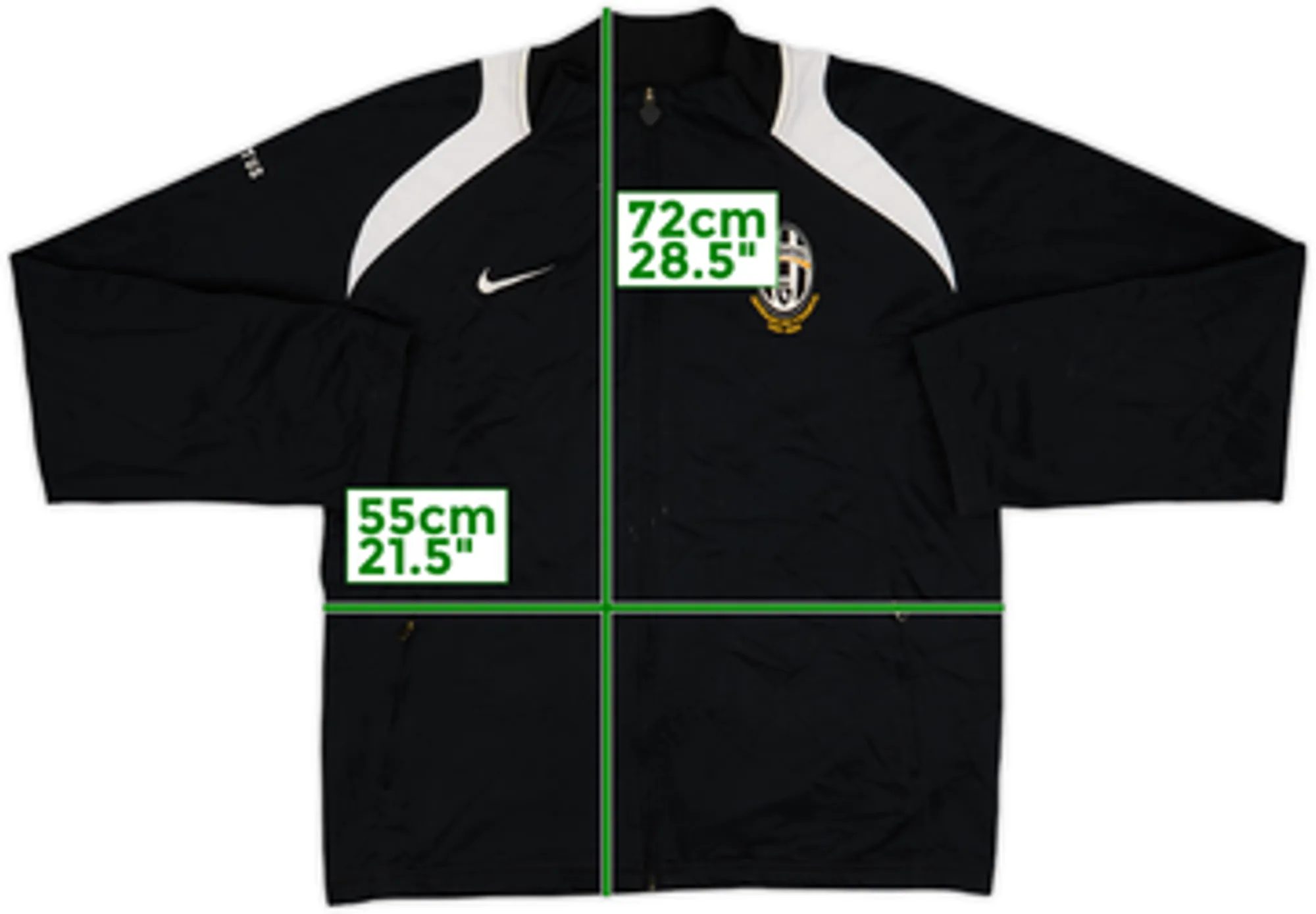 2005-06 Juventus Nike Track Jacket - 4/10 - (M)