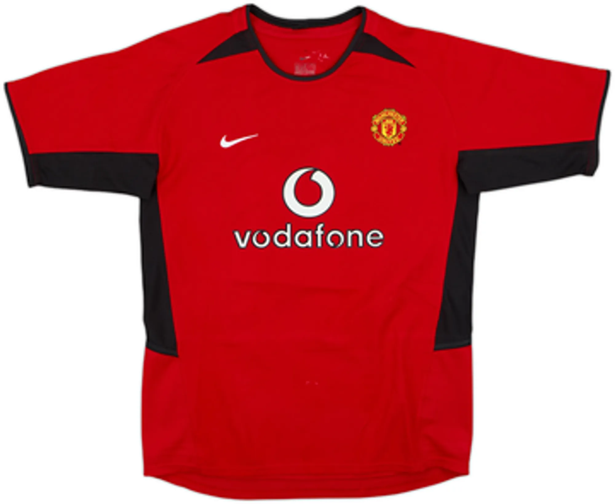 2002-04 Manchester United Home Shirt Giggs #11 - 8/10 - (L.Boys)