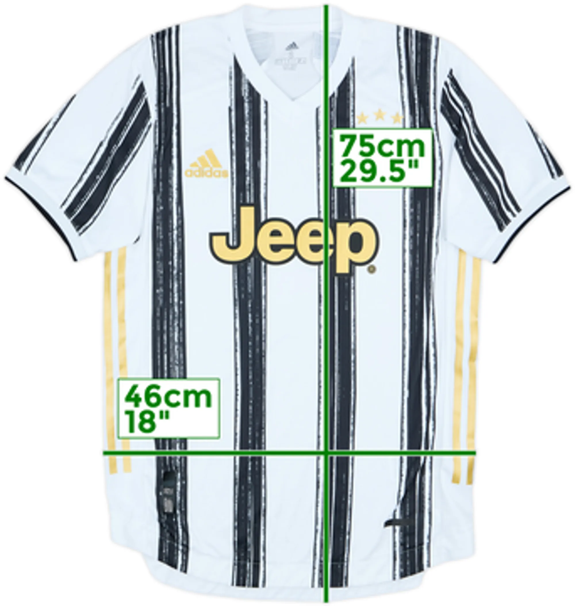 2020-21 Juventus Authentic Home Shirt - 8/10 - (S)