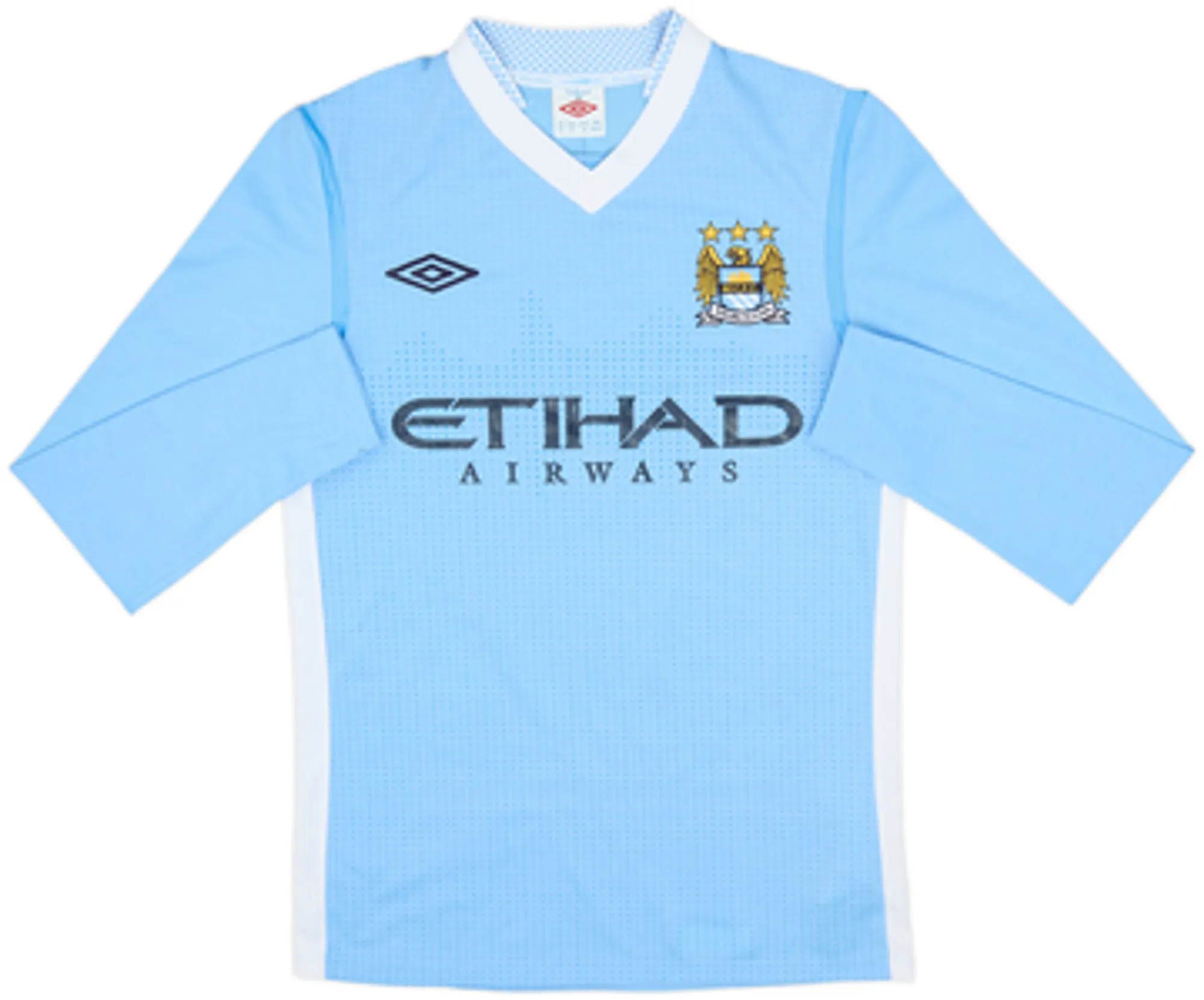 2011-12 Manchester City Home L/S Shirt Zabaleta #5 - 7/10 - (XL.Boys)