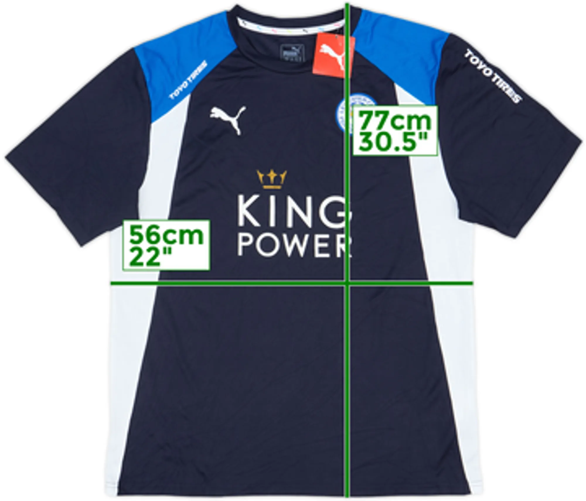 2016-17 Leicester City Player Issue Puma Training Shirt (XL)