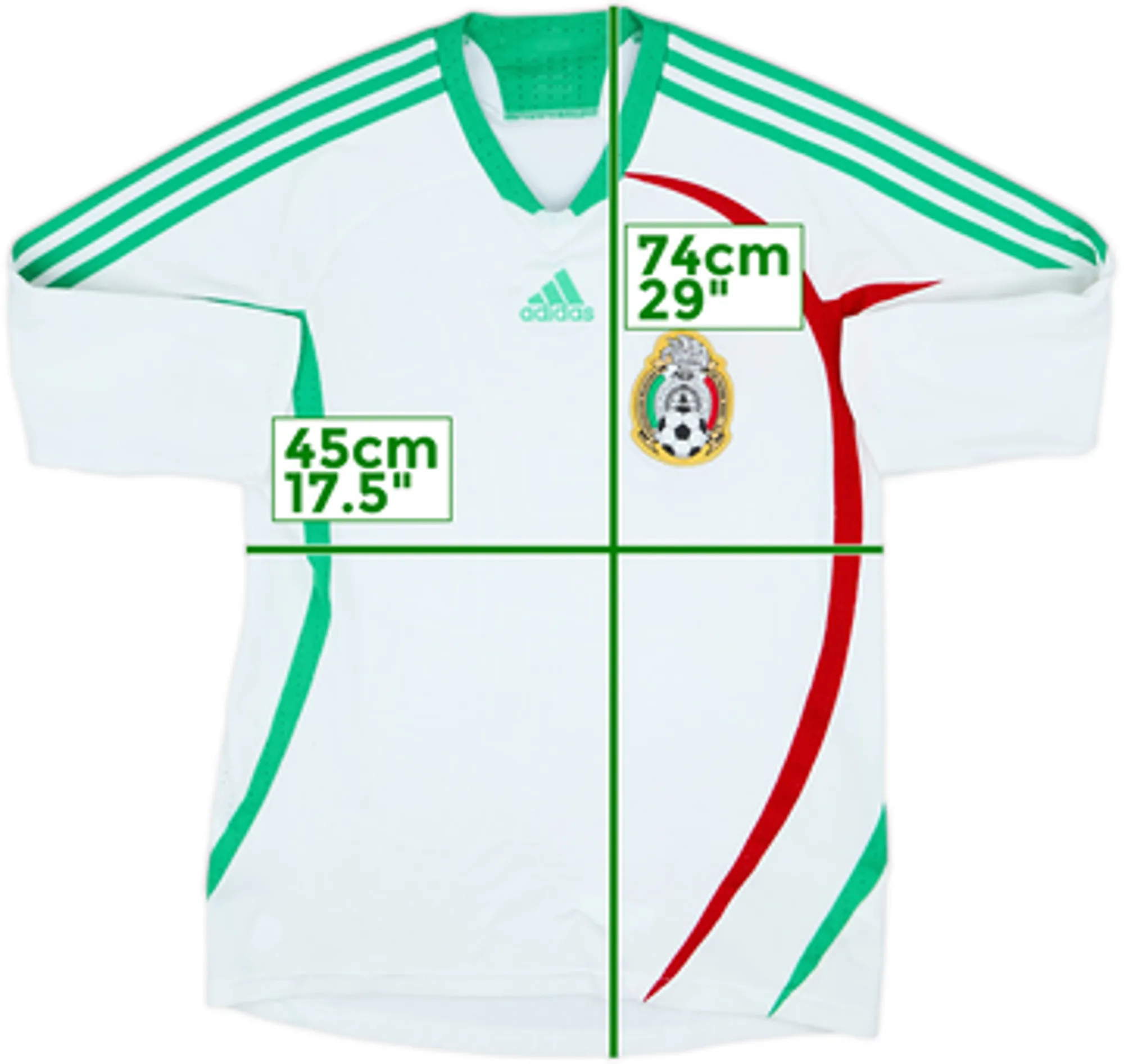 2007-08 Mexico Away Shirt - 8/10 - (S)