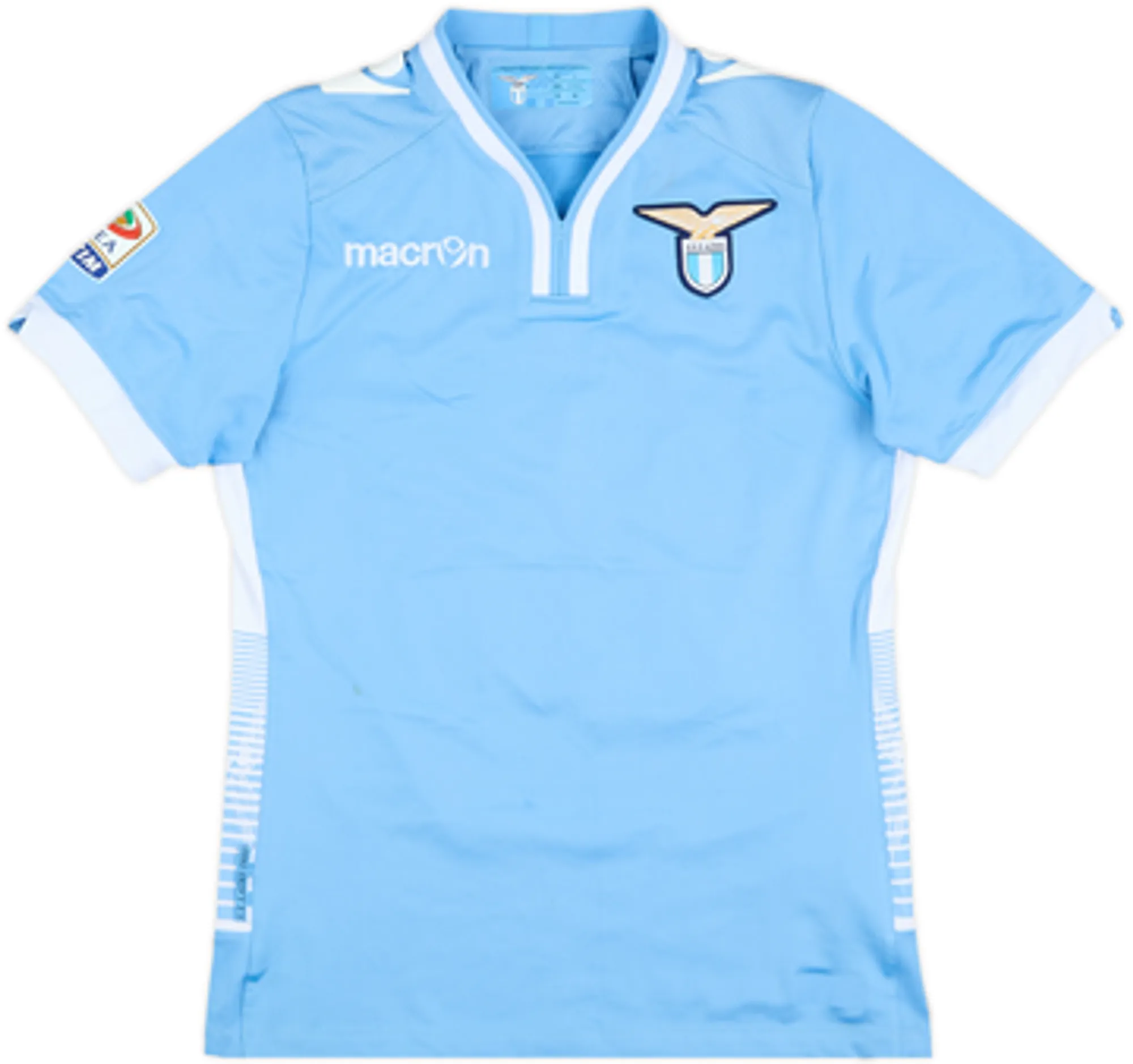 2013-14 Lazio Signed Home Shirt Ledesma #24 - 6/10 - (M)