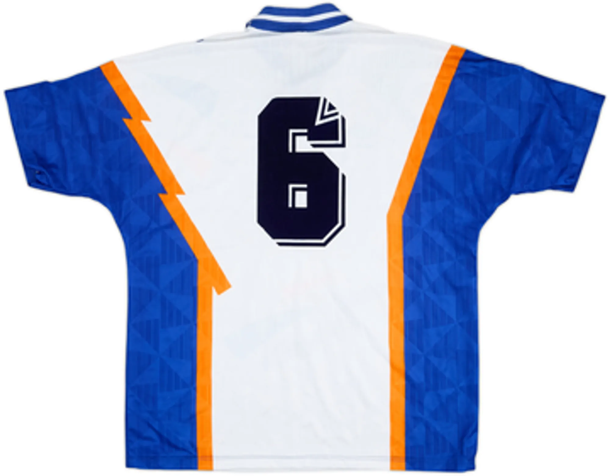 1991-92 Luton Town Home Shirt #6 - 8/10 - (L)