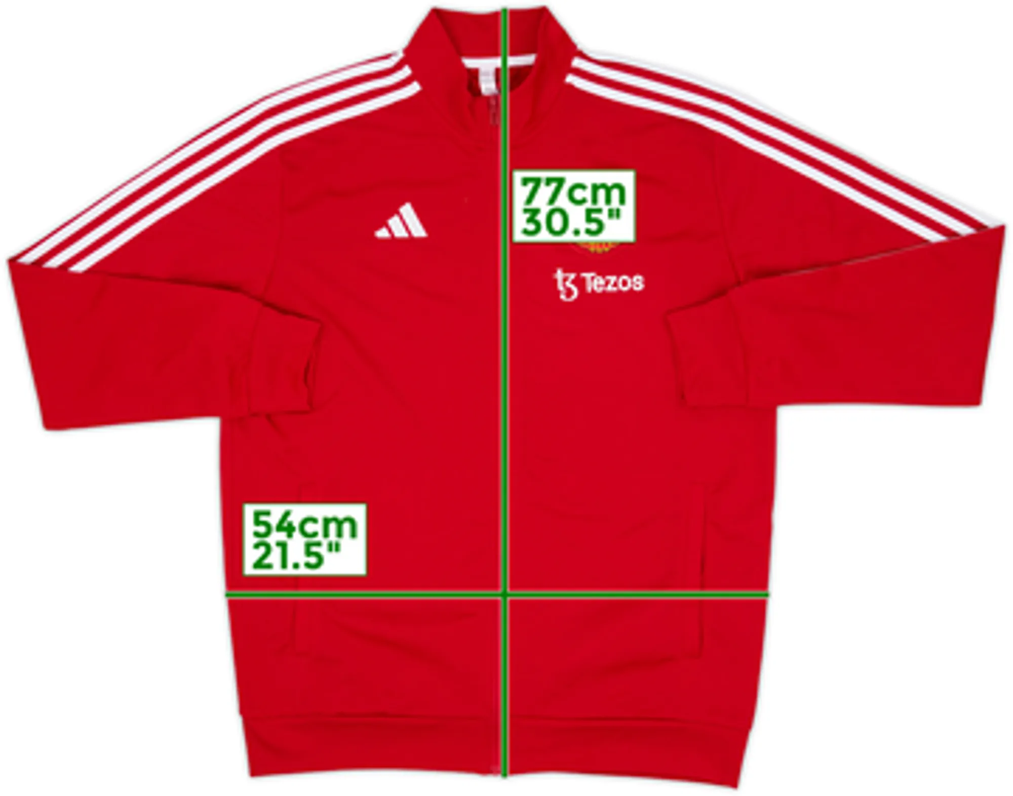 2025-26 Manchester United adidas DNA Track Jacket - 10/10 - (L)