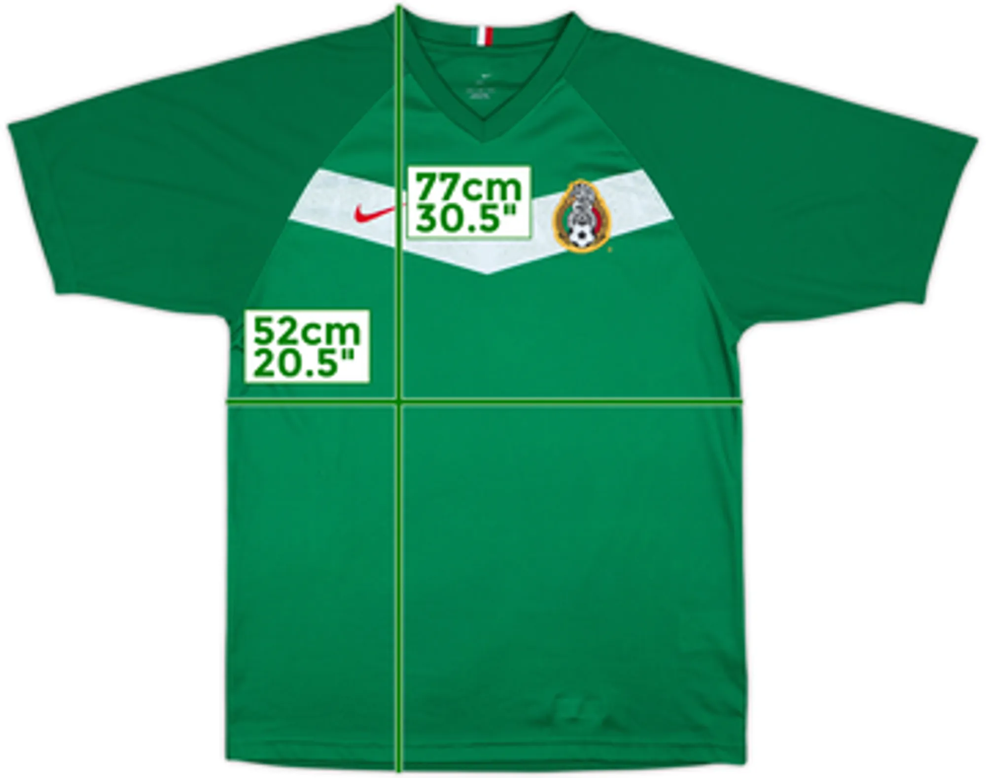 2006-07 Mexico Basic Home Shirt - 8/10 - (M)