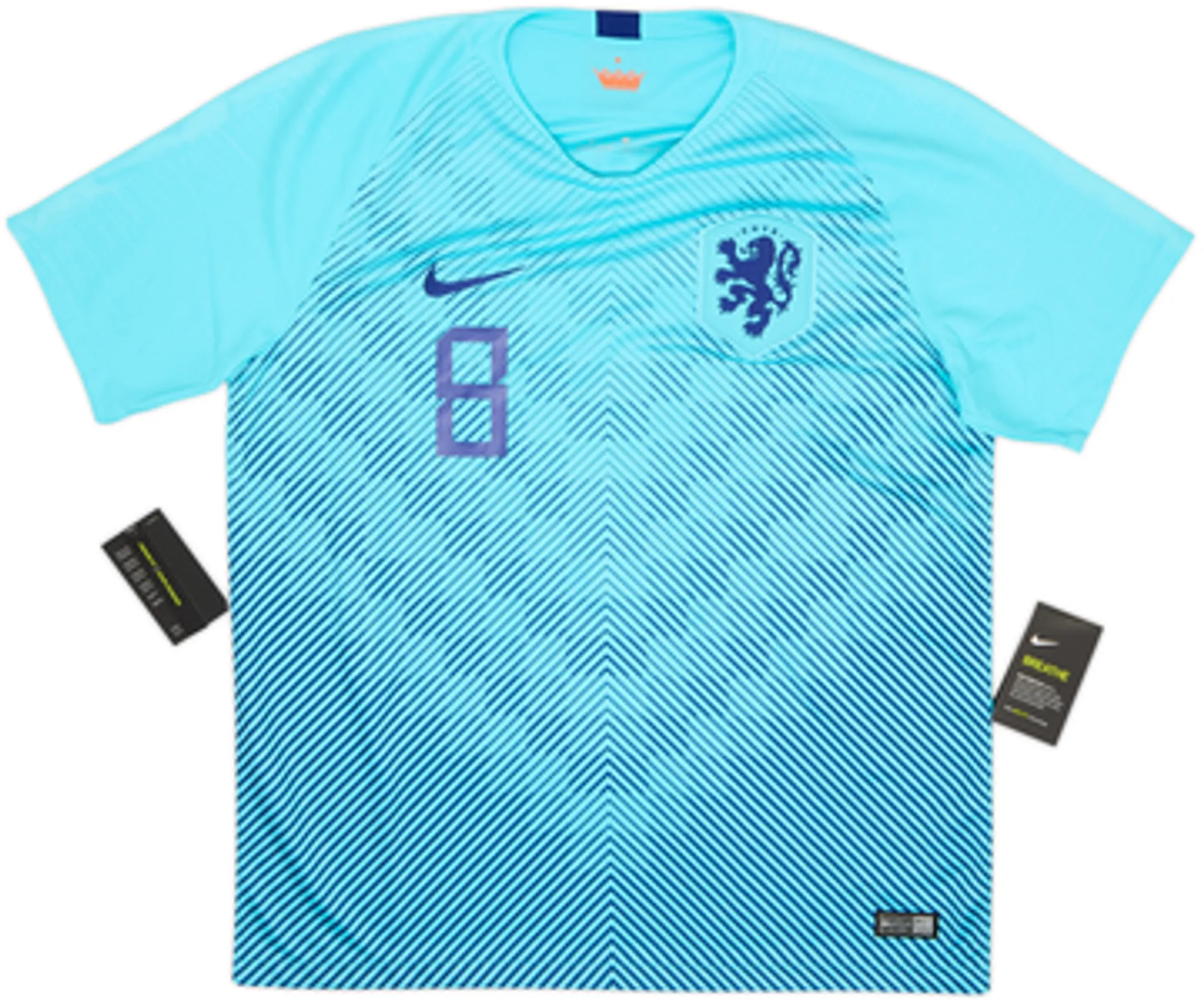 2018-19 Netherlands Away Shirt Wijnaldum #8 (L)