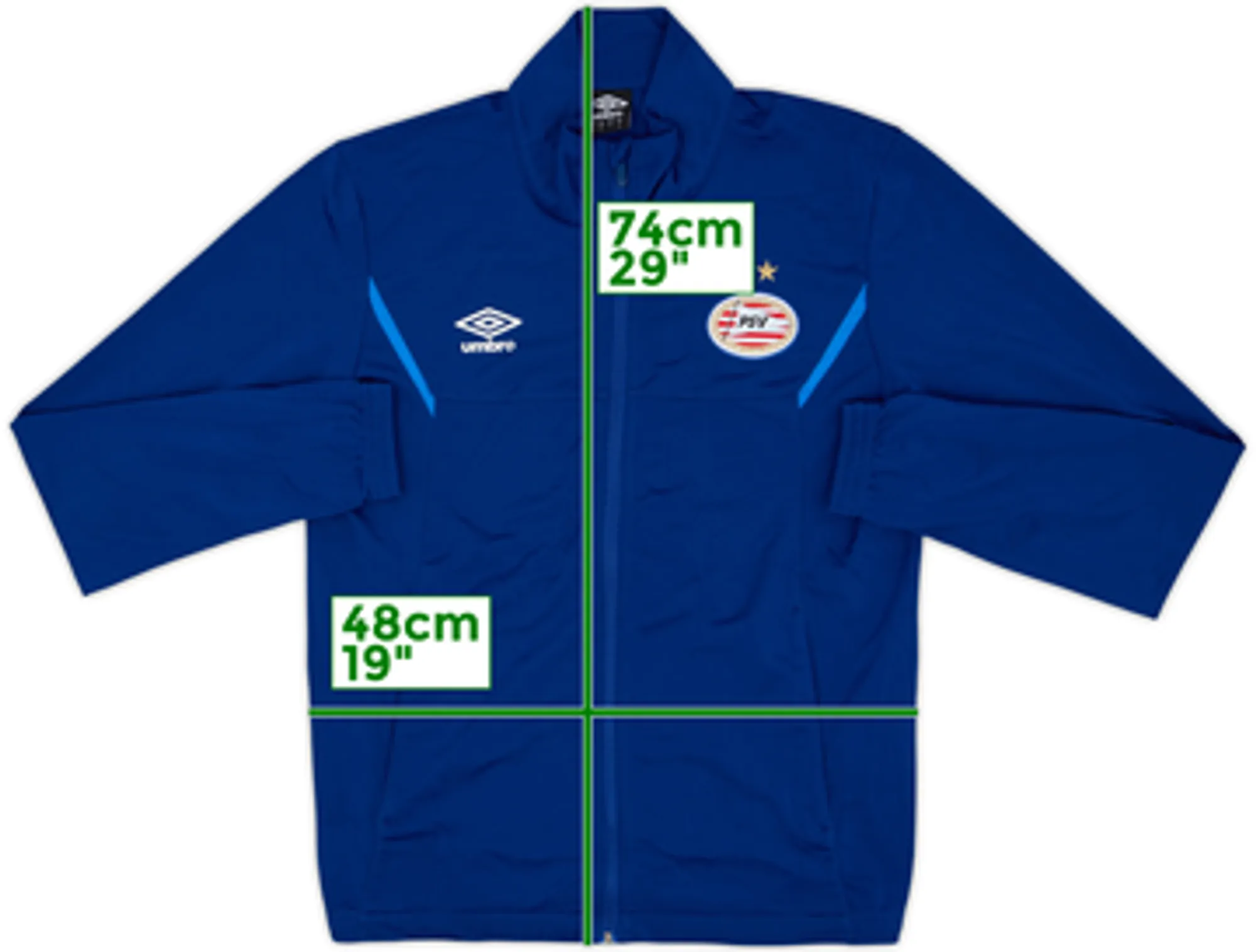 2015-16 PSV Umbro Track Jacket - 8/10 - (M)