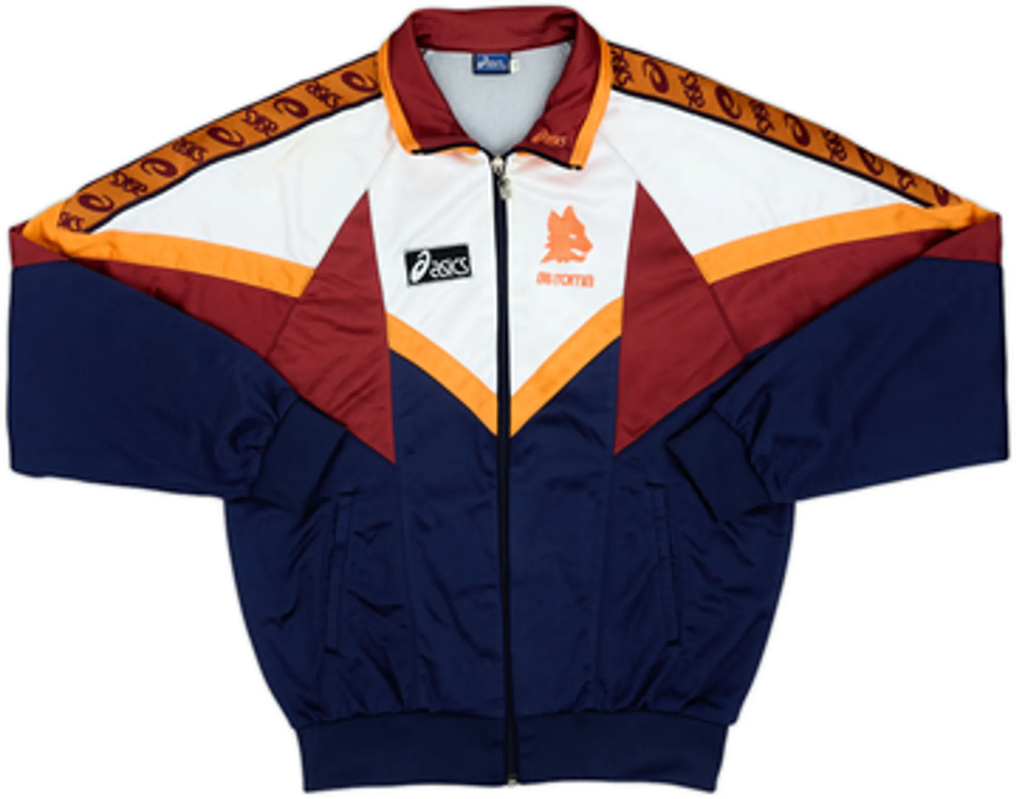 1994-95 Roma Asics Full Tracksuit - 8/10 - (M)