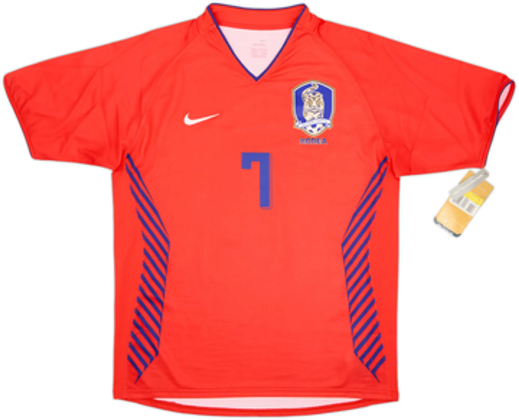 2006-08 South Korea Home Shirt Ji Sung #7 (S)