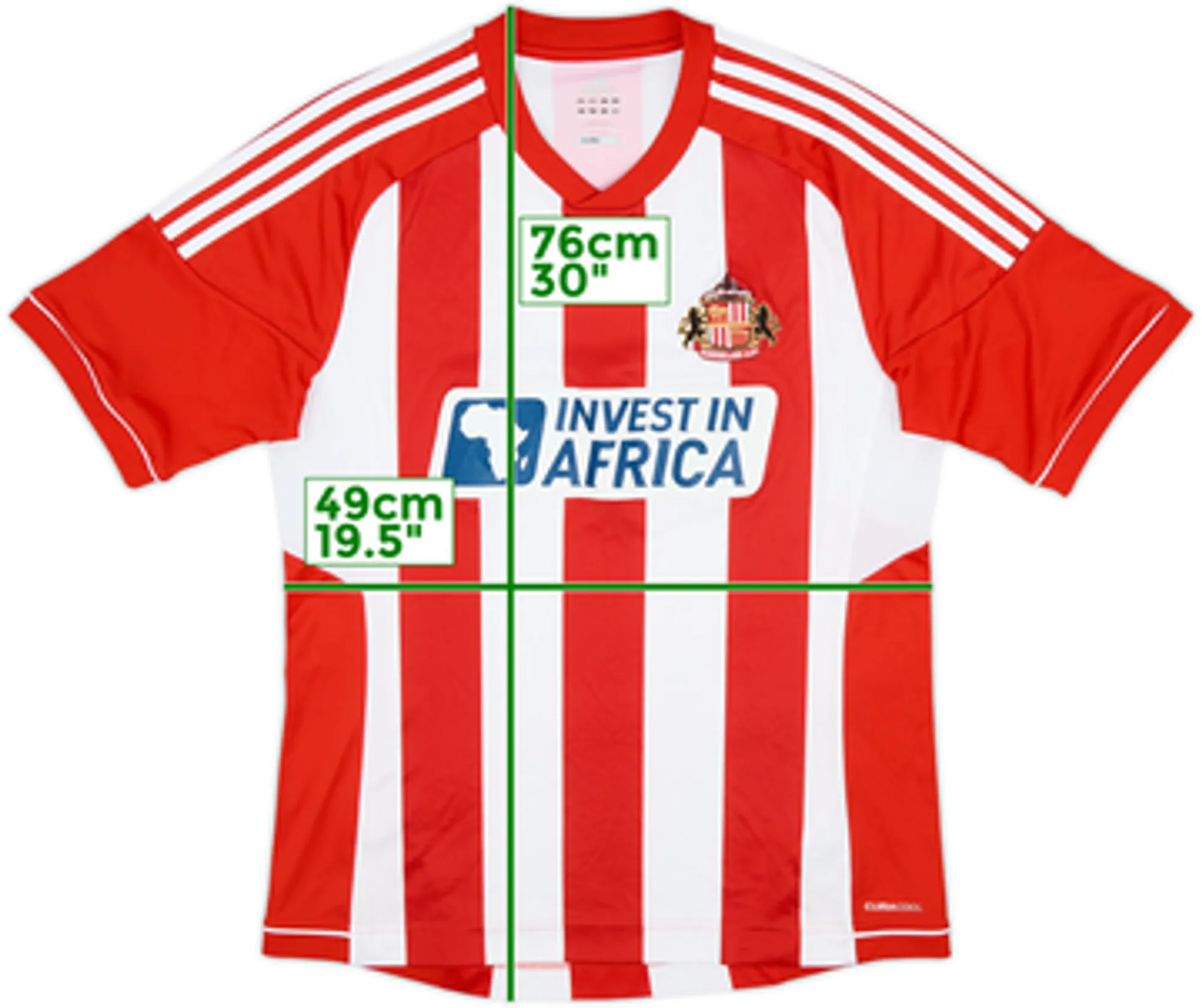 2012-13 Sunderland Home Shirt - 9/10 - (L)