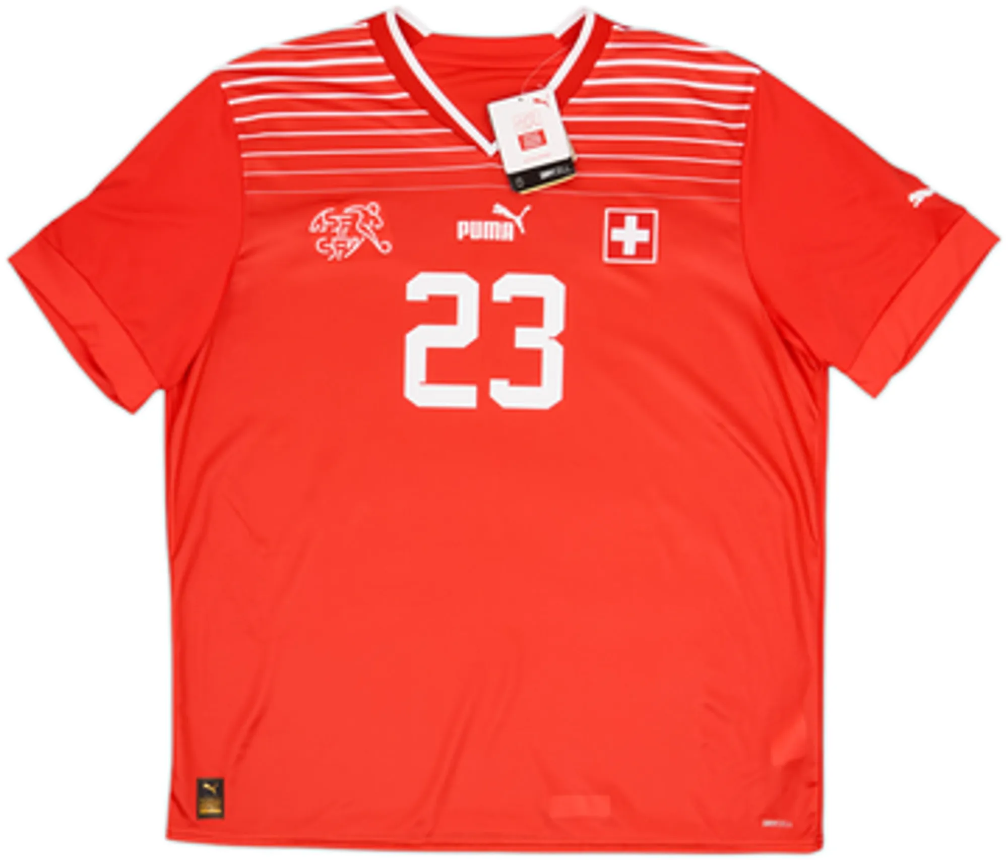 2022-23 Switzerland Home Shirt Lehmann #23 (Men's XL)