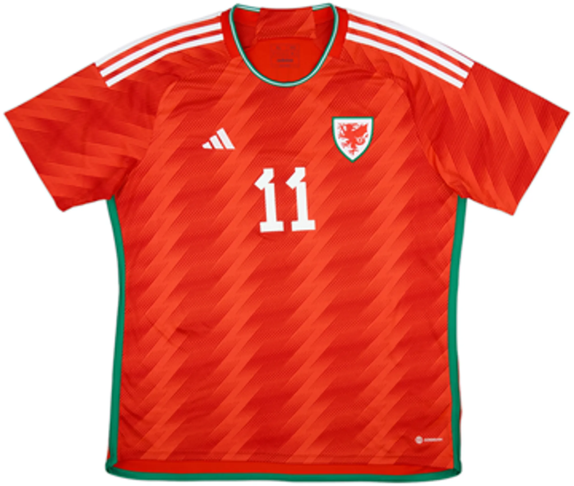 2022-24 Wales Home Shirt Bale #11 - 9/10 - (XL.Boys)