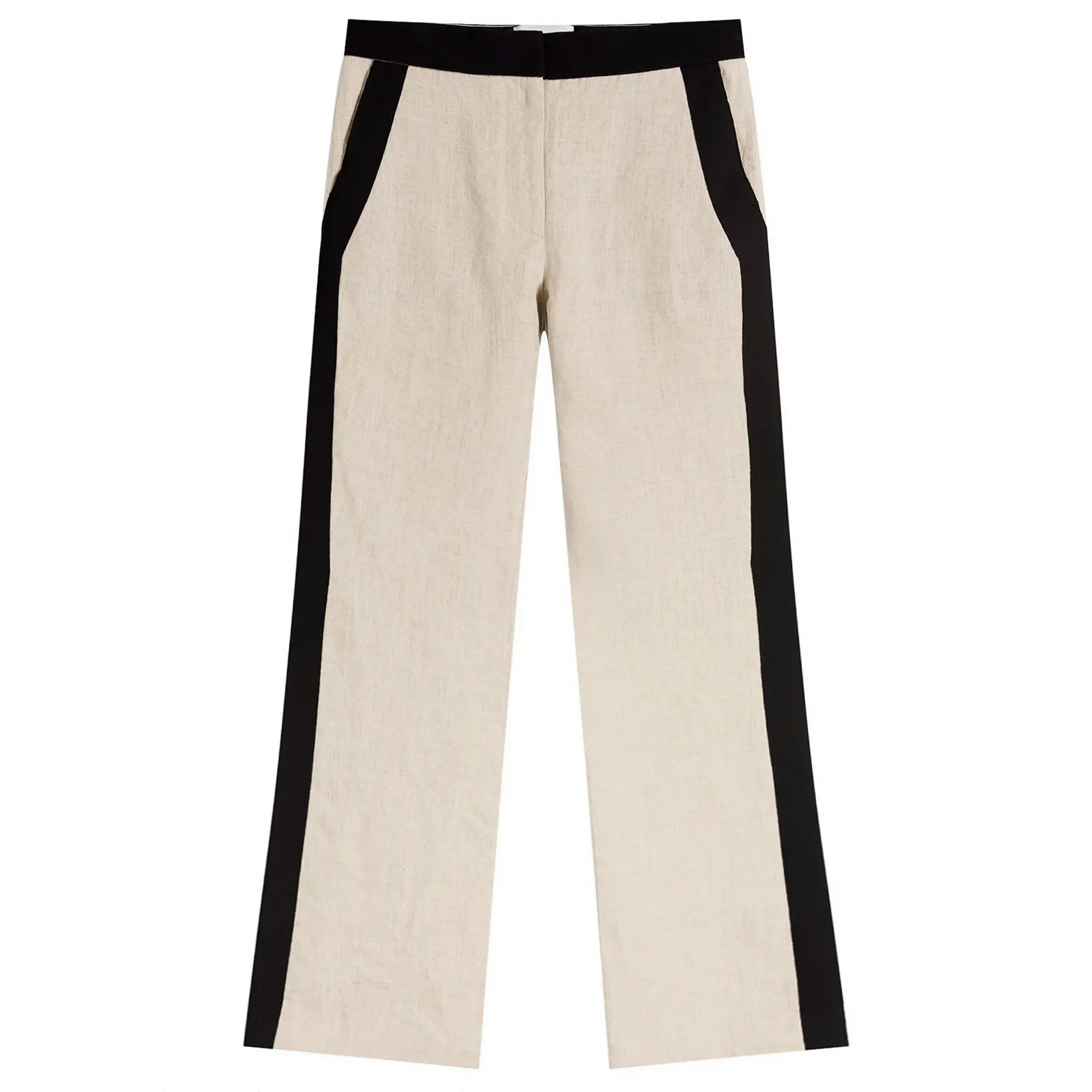 Coperni Women's Taped Tailored Pants Beige