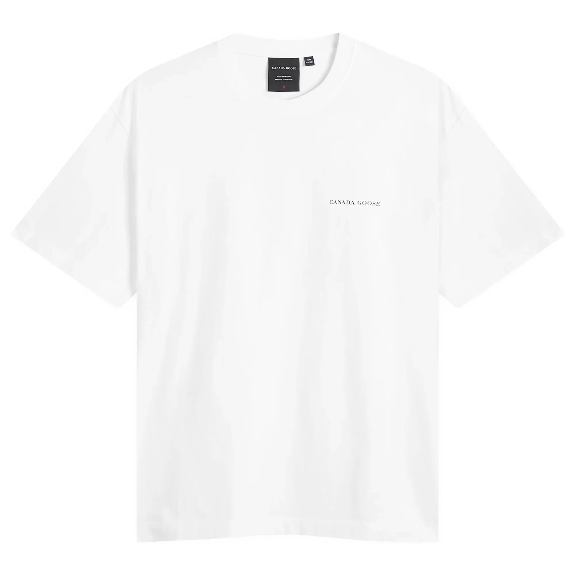 Canada Goose Men's Novo T-Shirt With Back Graphic Optic White