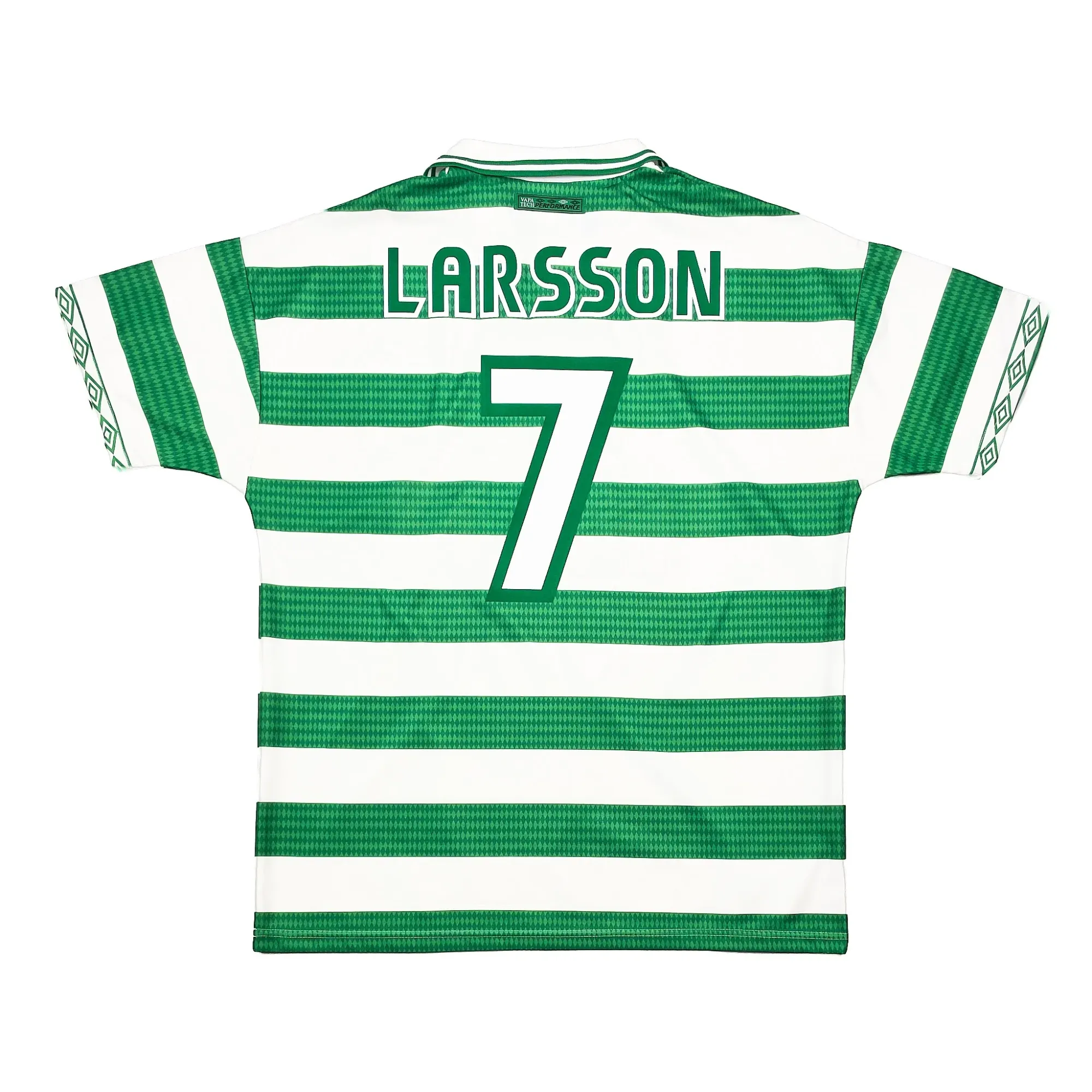 1997/99 Celtic Larsson #7 Home Shirt (XL) Umbro | Cult Kits