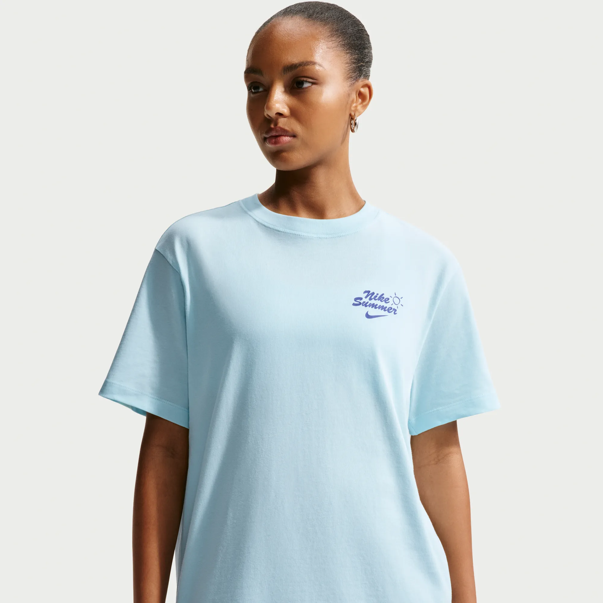 Nike Women's T-Shirt - Blue