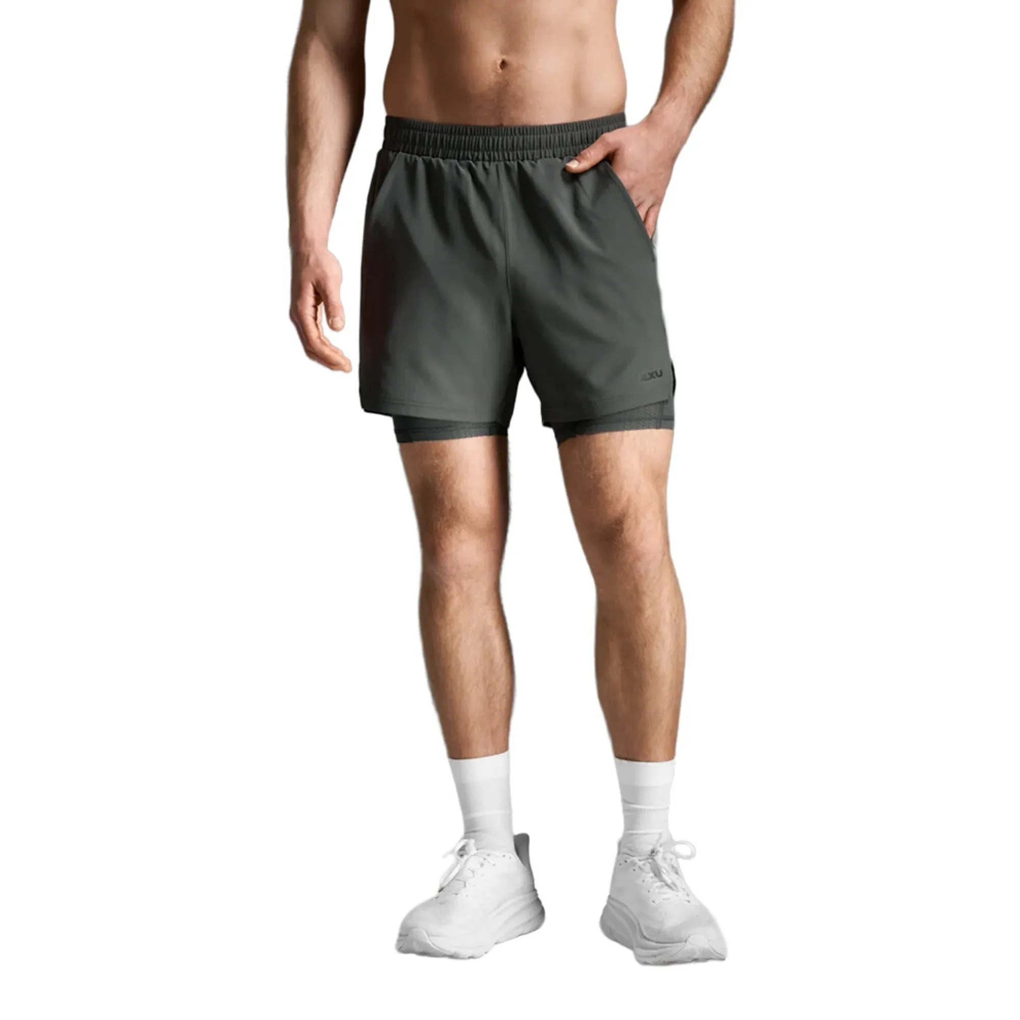 2XU Aero Mesh 2-In-1 5-Inch Men's Shorts - SS26