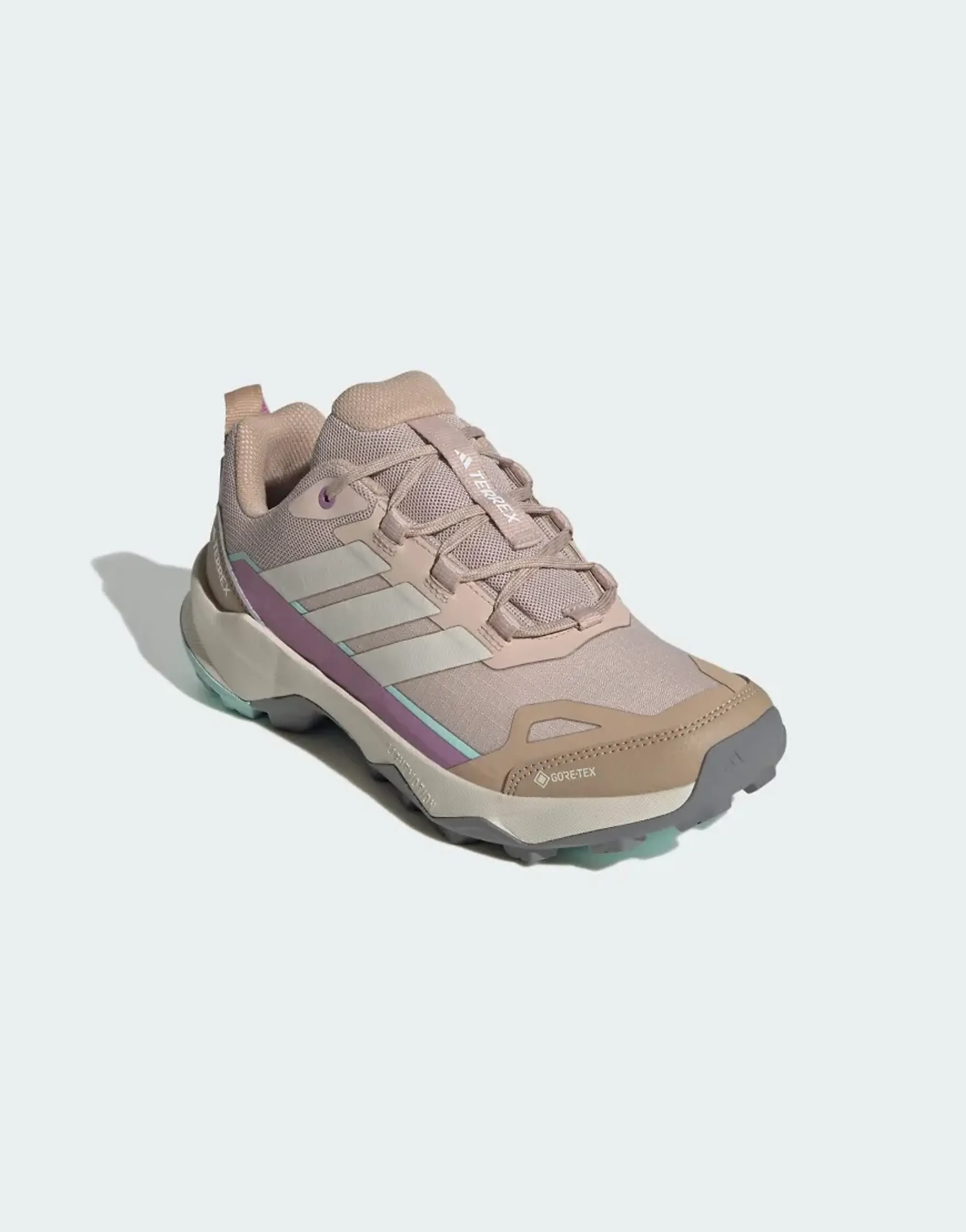 Adidas Performance Terrex Skychaser Ax5 Gore-Tex Hiking Shoes In Wonder Taupe / Alumina / Prelo-Neutral