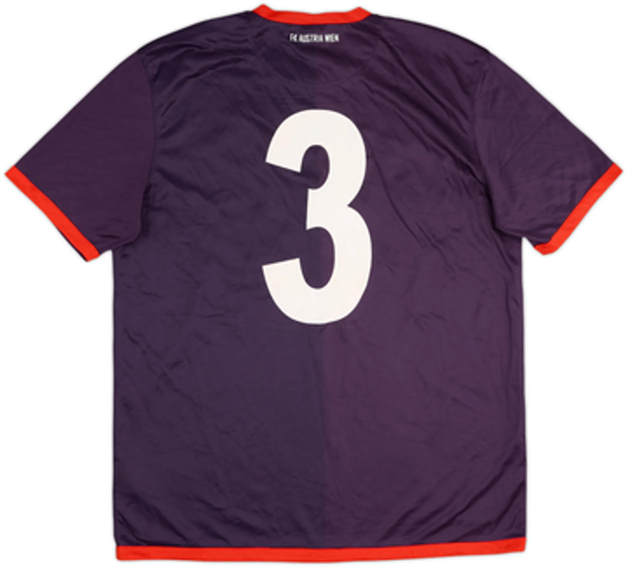 2012-14 Austria Vienna Home Shirt #3 - 8/10 - (L)