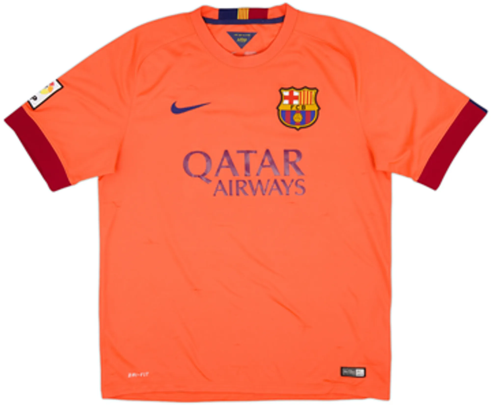 2014-15 Barcelona Away Shirt Neymar Jr #11 - 6/10 - (L)