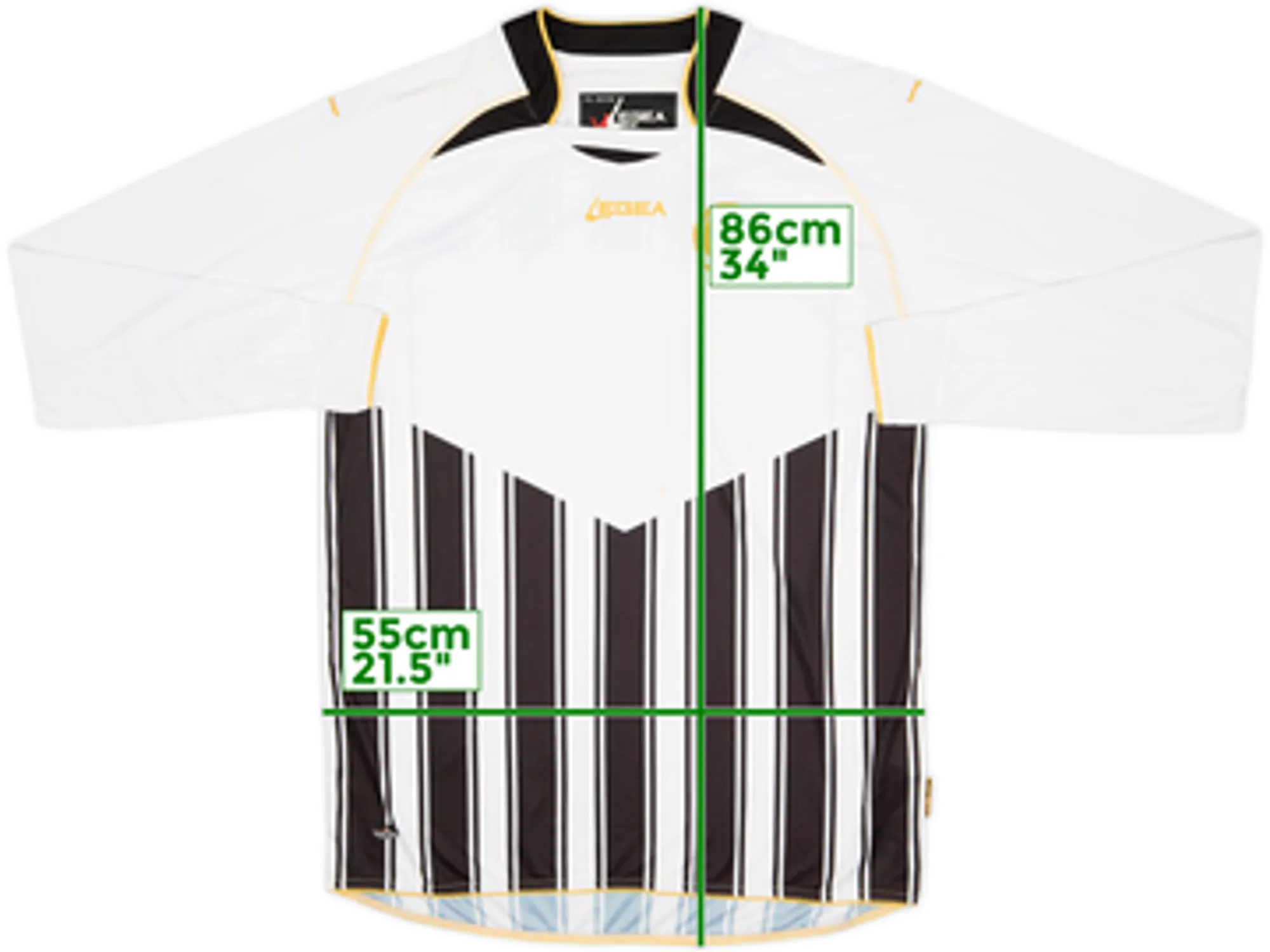 2011-12 Ascoli Home L/S Shirt - 7/10 - (XL)