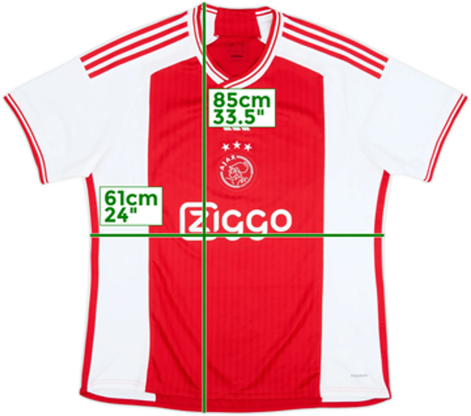 2023-24 Ajax Home Shirt - 8/10 - (XXL)