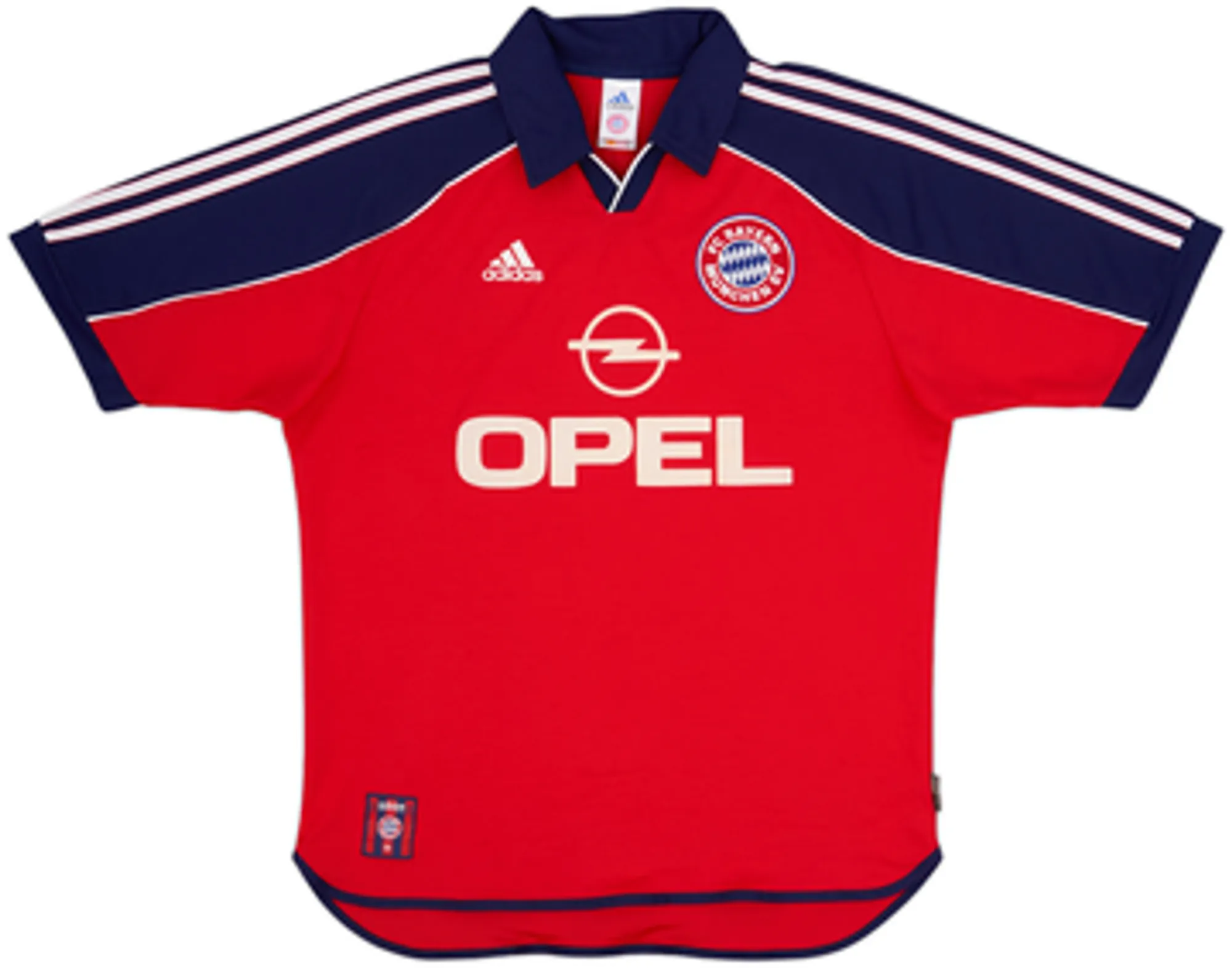 1999-01 Bayern Munich Home Shirt Linke #25 - 8/10 - (M)