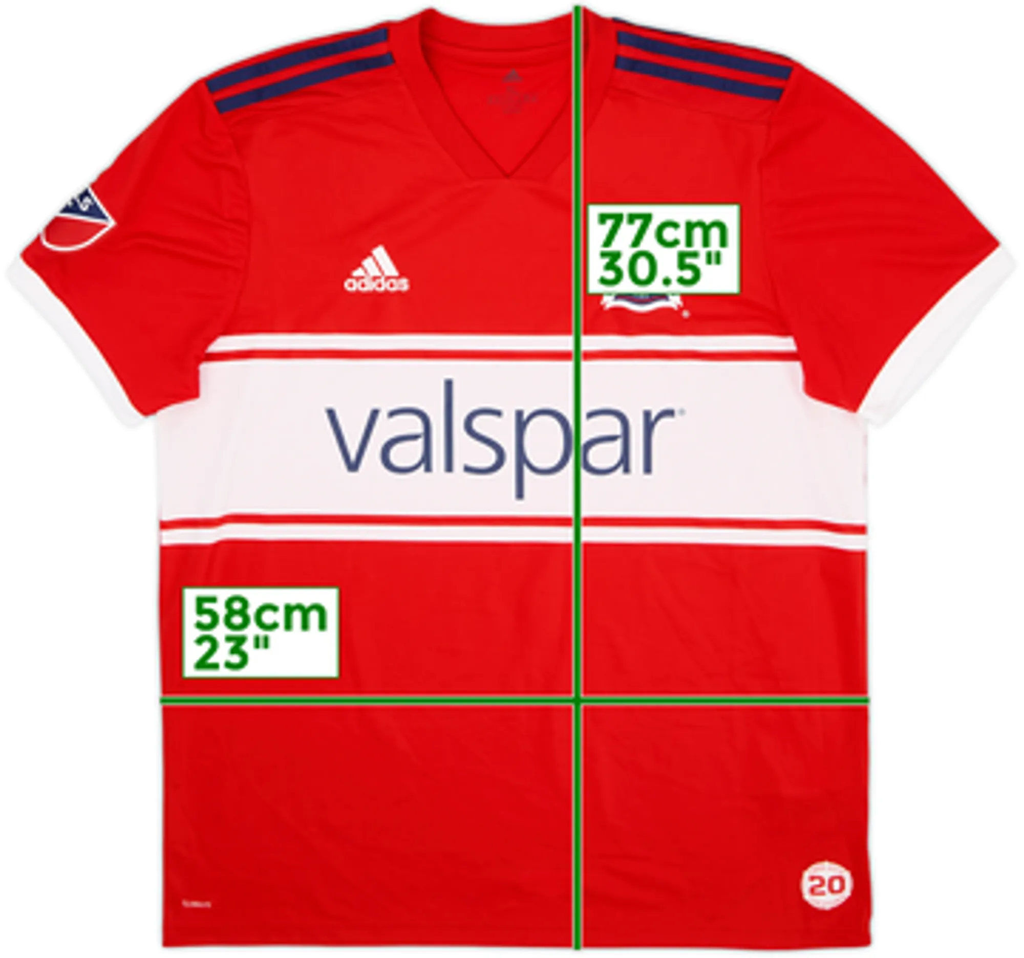 2018 Chicago Fire Home Shirt - 9/10 - (XL)