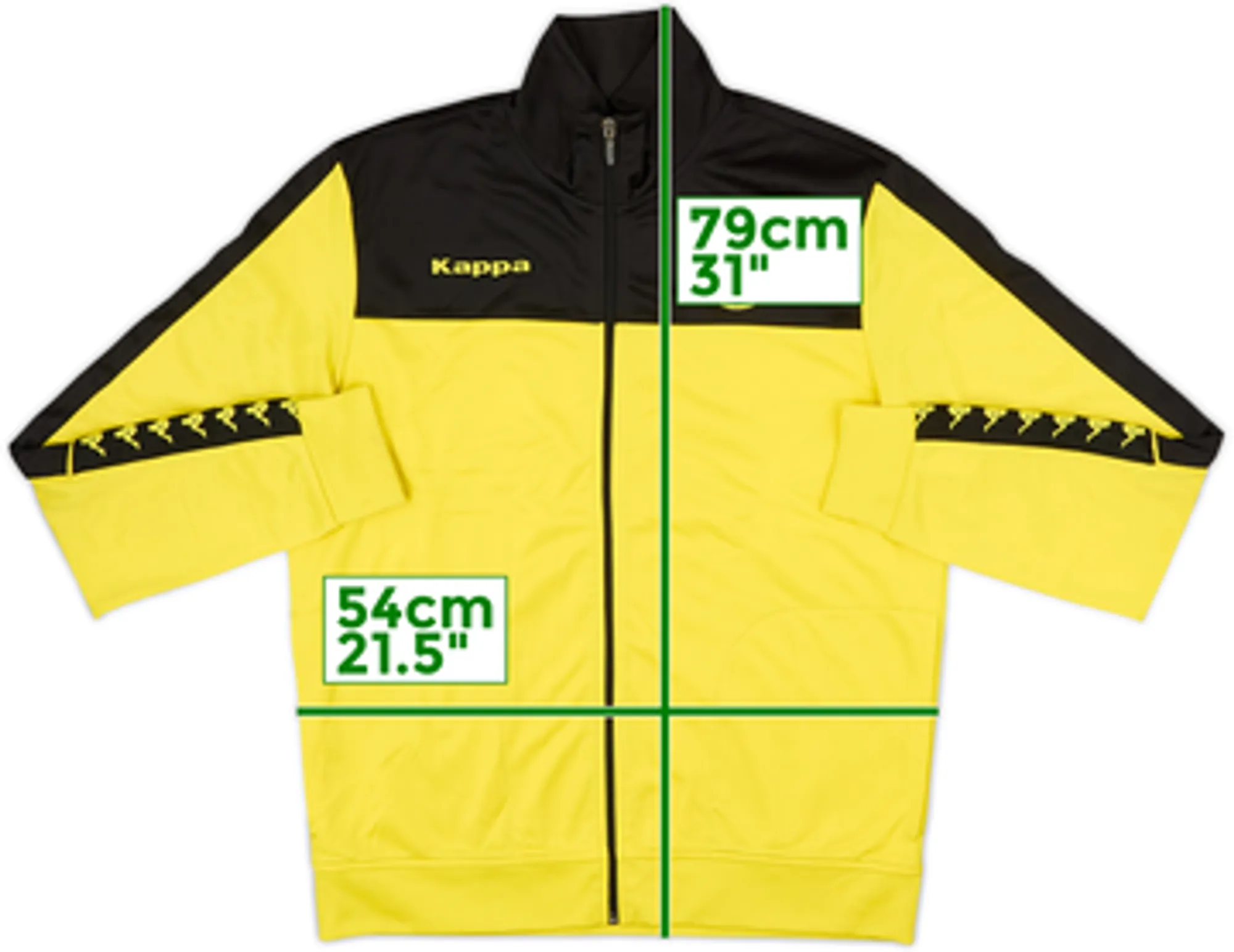2011-12 Borussia Dortmund Kappa Track Jacket - 8/10 - (L)