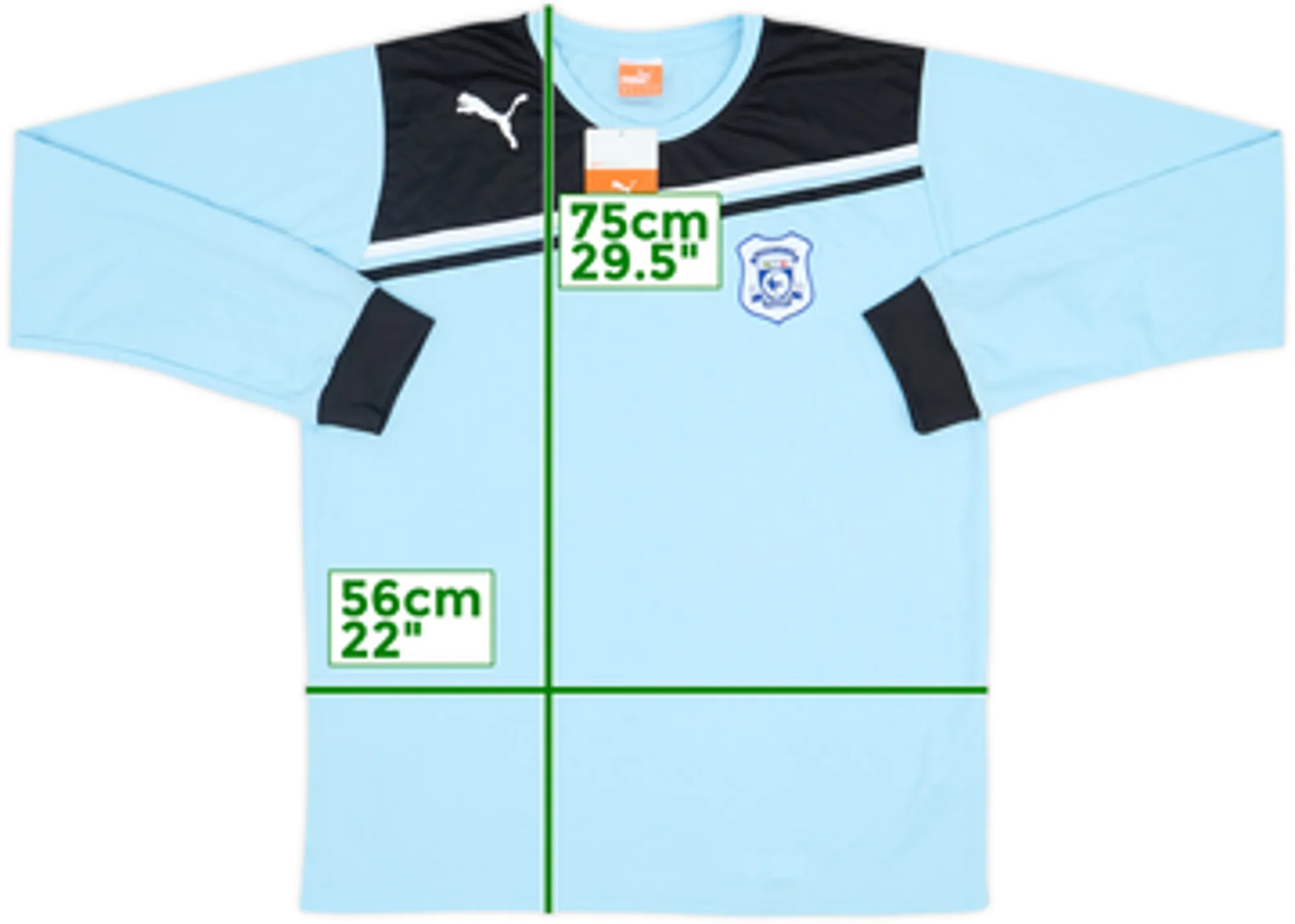 2011-12 Cardiff City Puma Training L/S Shirt (XL)