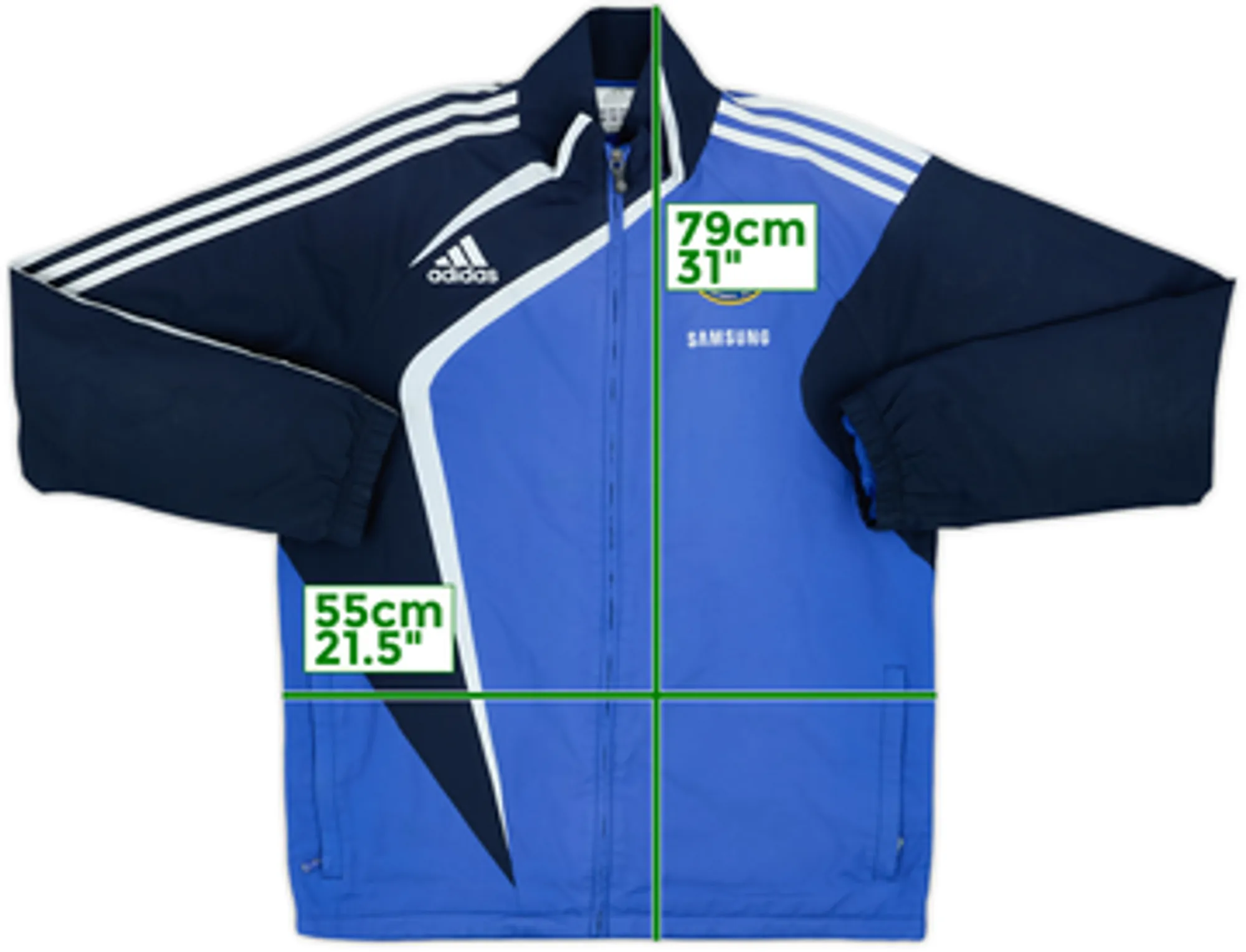 2009-10 Chelsea adidas Track Jacket - 6/10 - (M)