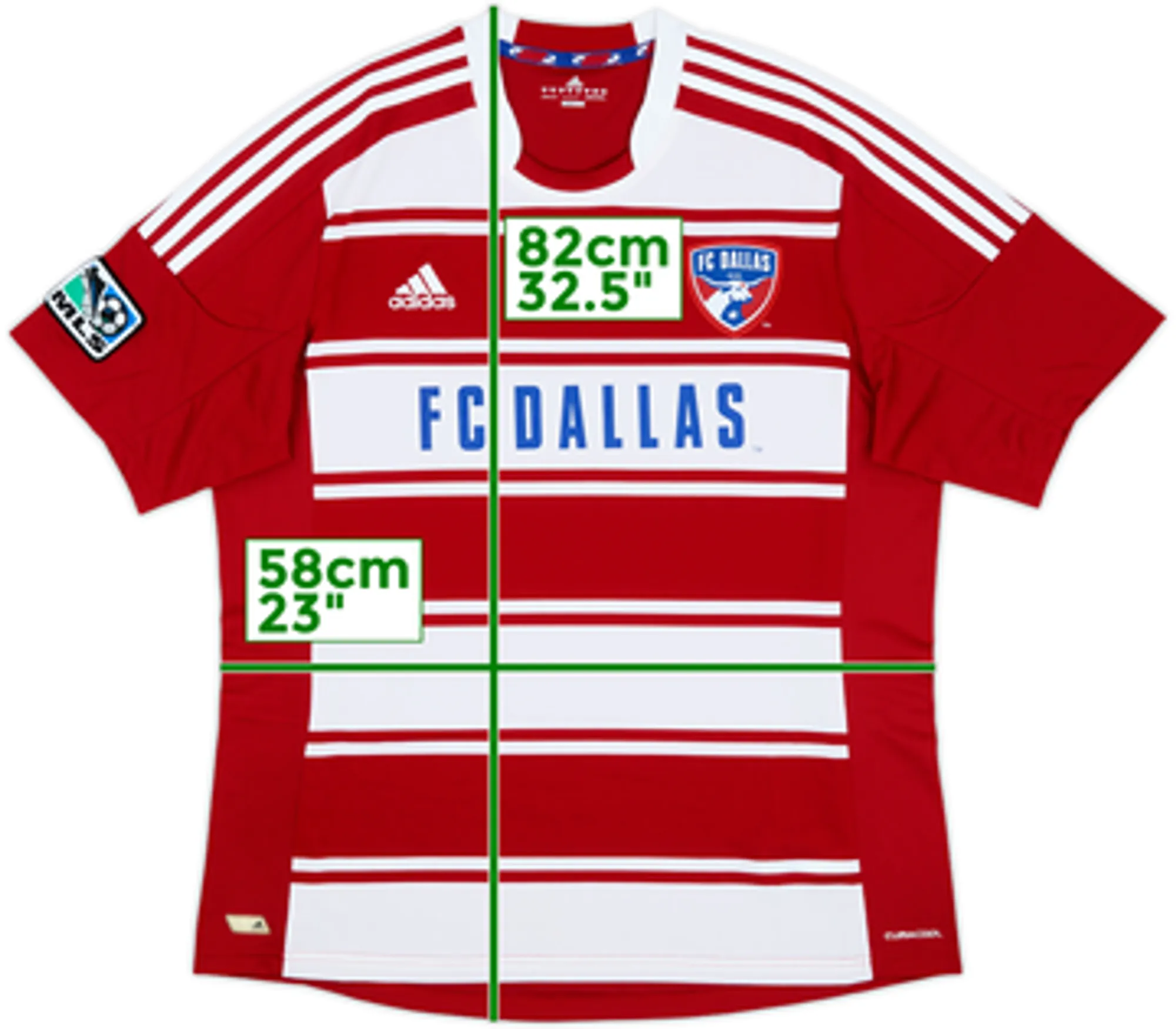 2012-14 FC Dallas Home Shirt - 7/10 - (XL)