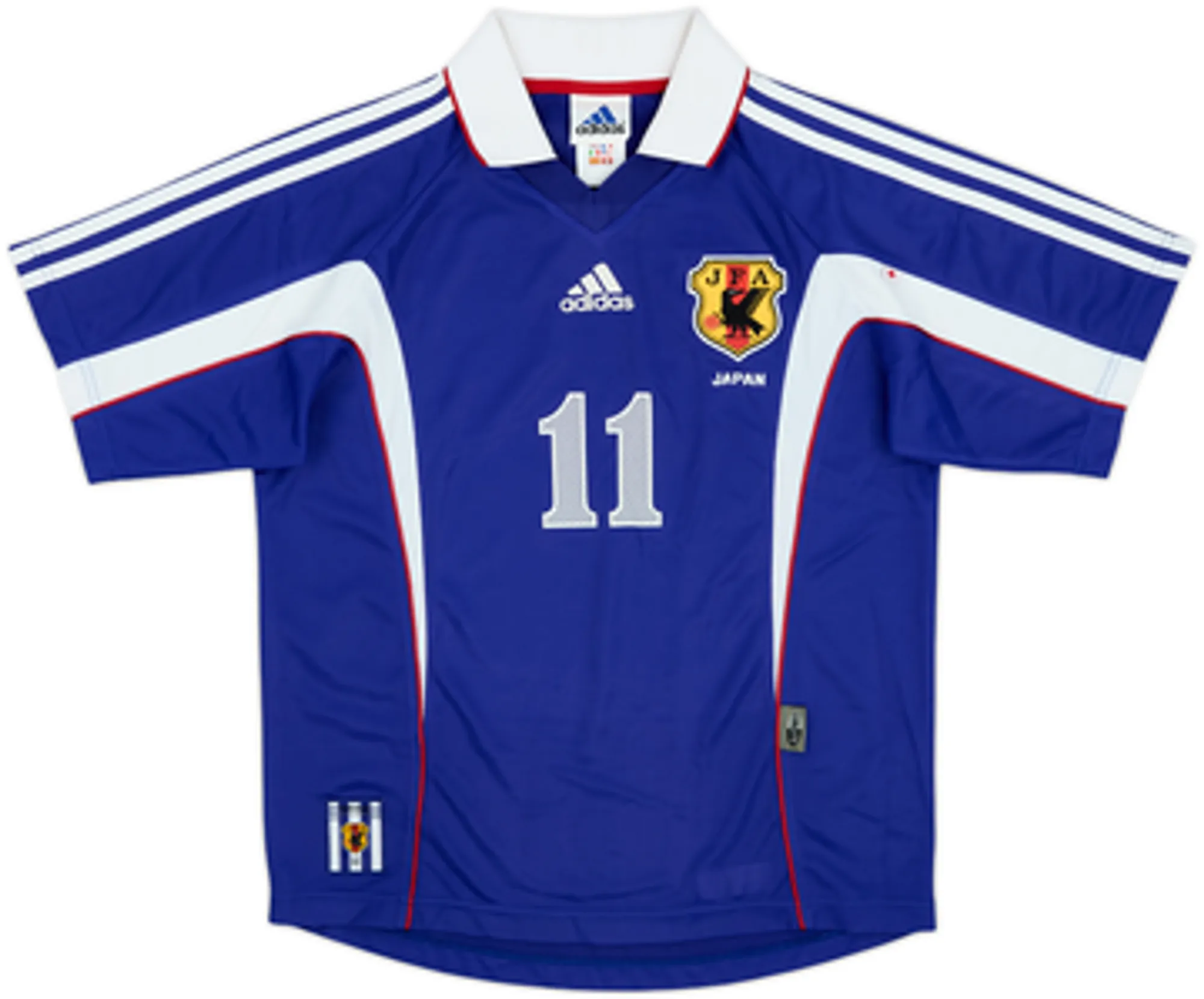 1999-00 Japan Home Shirt Kazu #11 - 8/10 - (S)