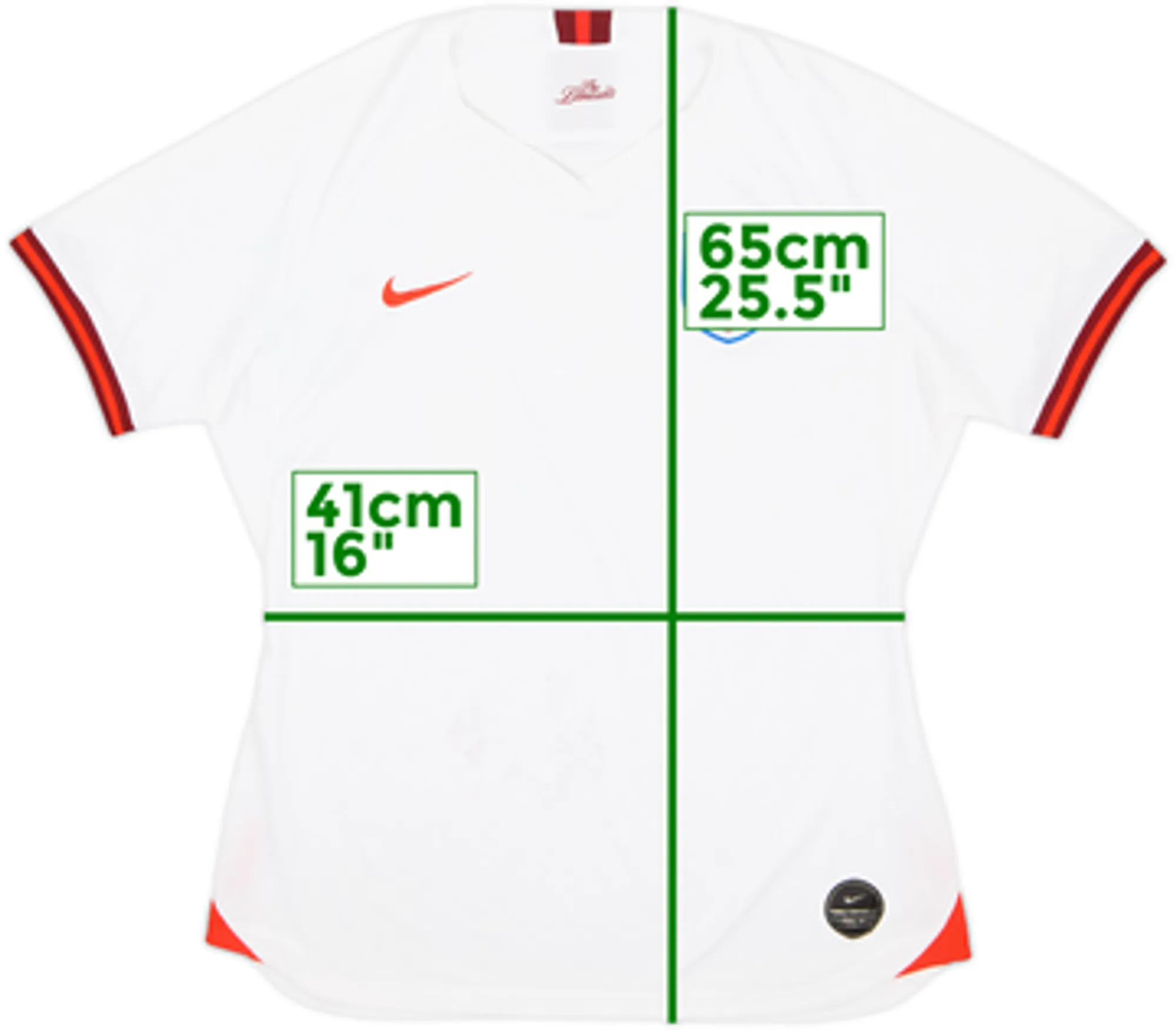 2019 England Lionesses Home Shirt - 6/10 - (Women's L)