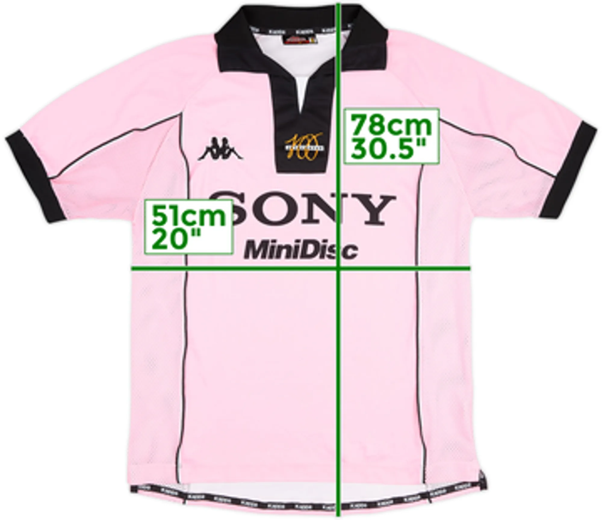 1997-98 Juventus Centenary Away Shirt - 7/10 - (M)