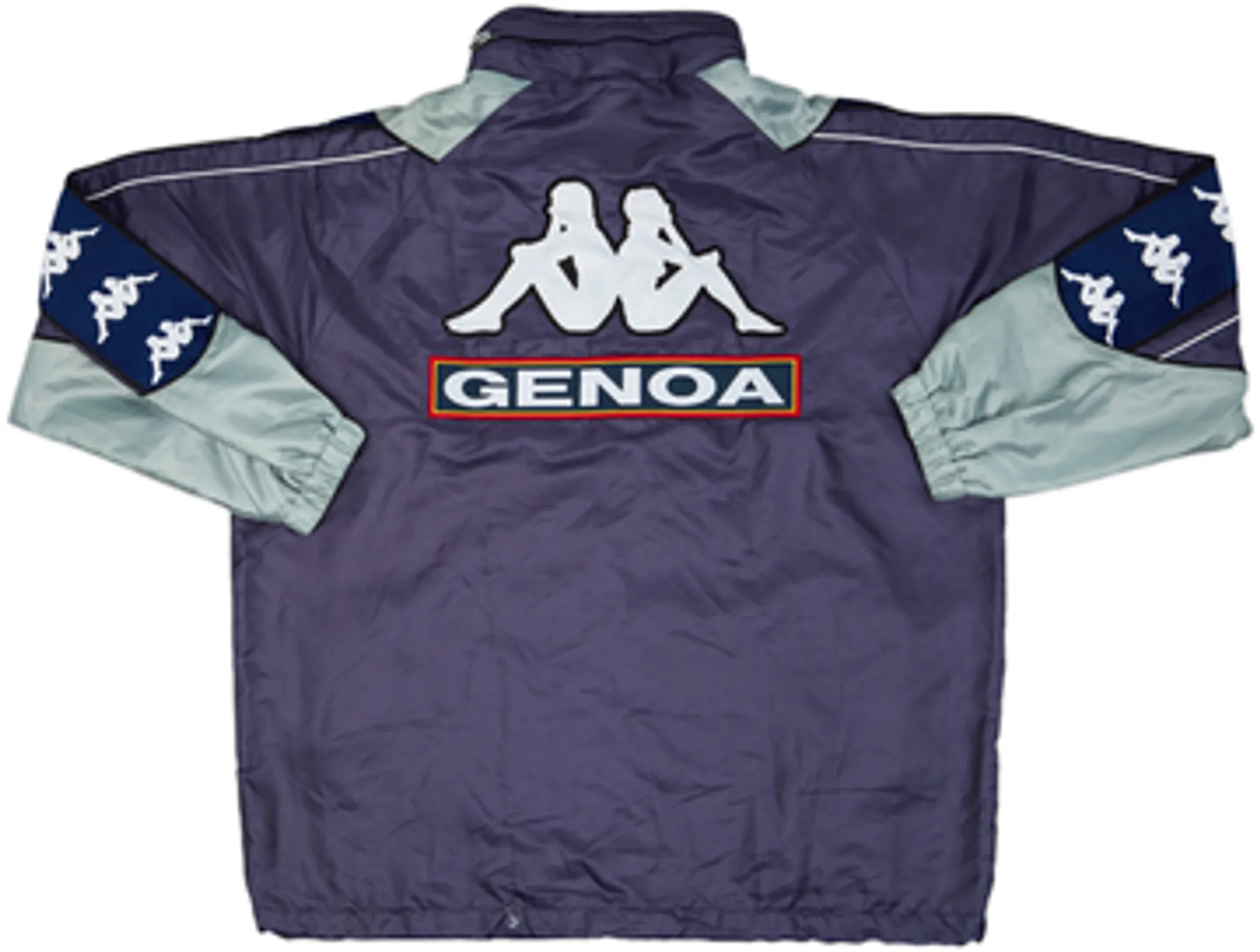 2000-01 Genoa Kappa Hooded Rain Jacket - 8/10 - (XL)