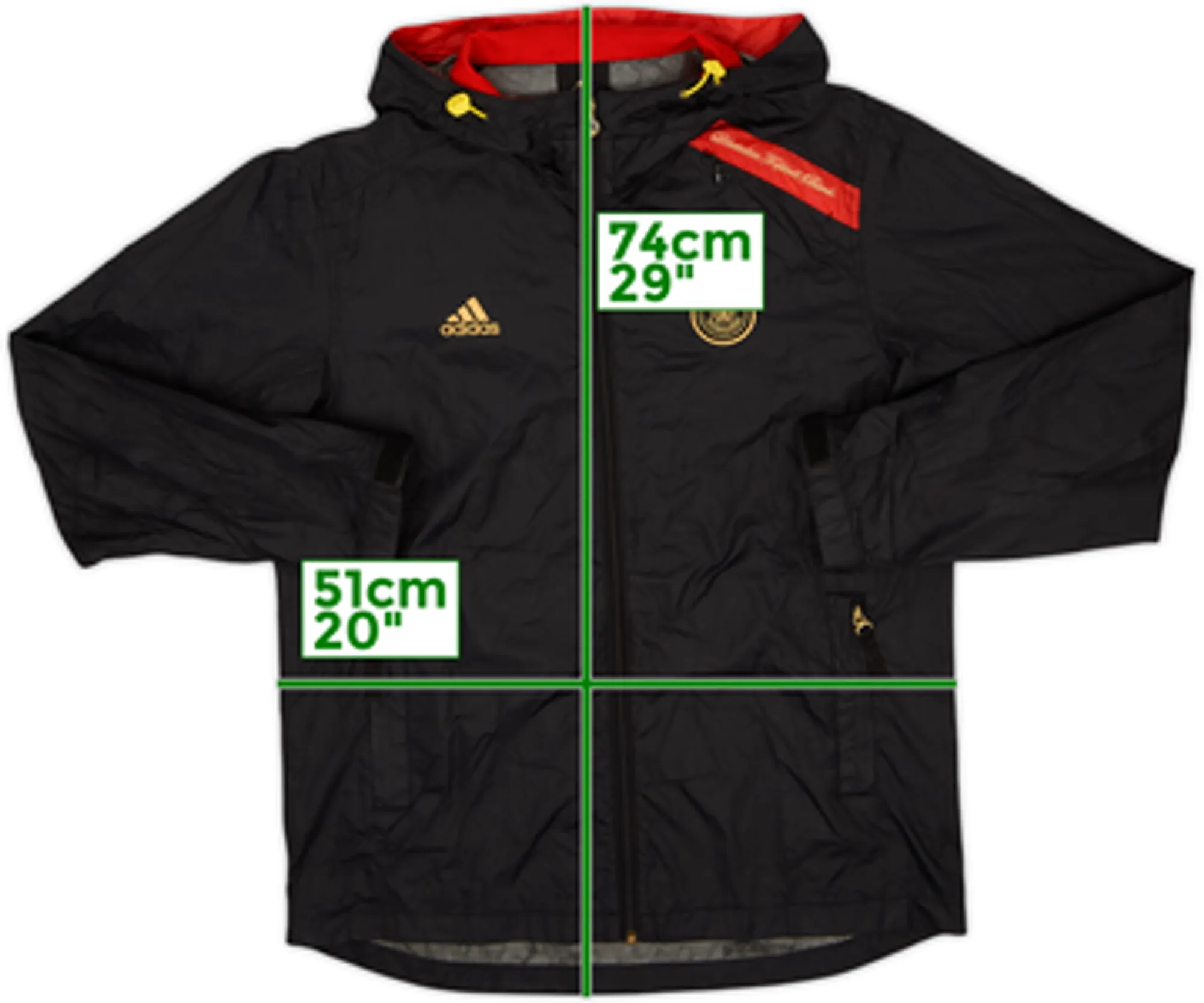 2010-11 Germany adidas Hooded Track Jacket - 8/10 - (S)