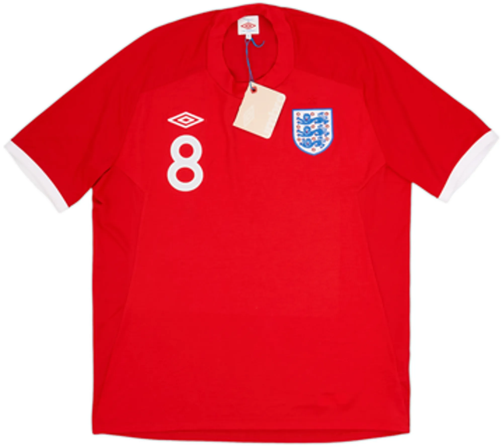 2010-11 England Away Shirt Lampard #8 (XL)