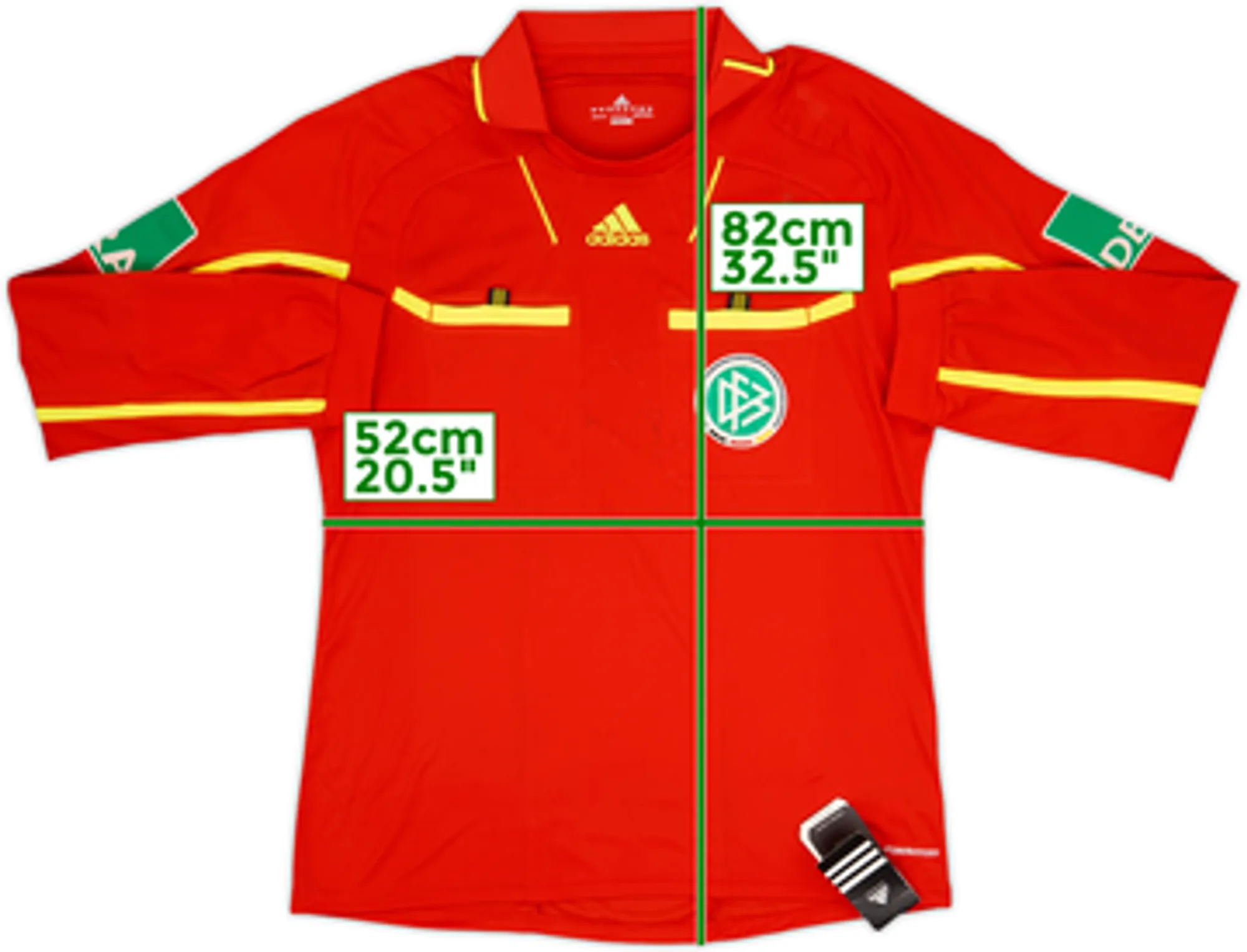 2010-11 Germany adidas Referee L/S Shirt (L)