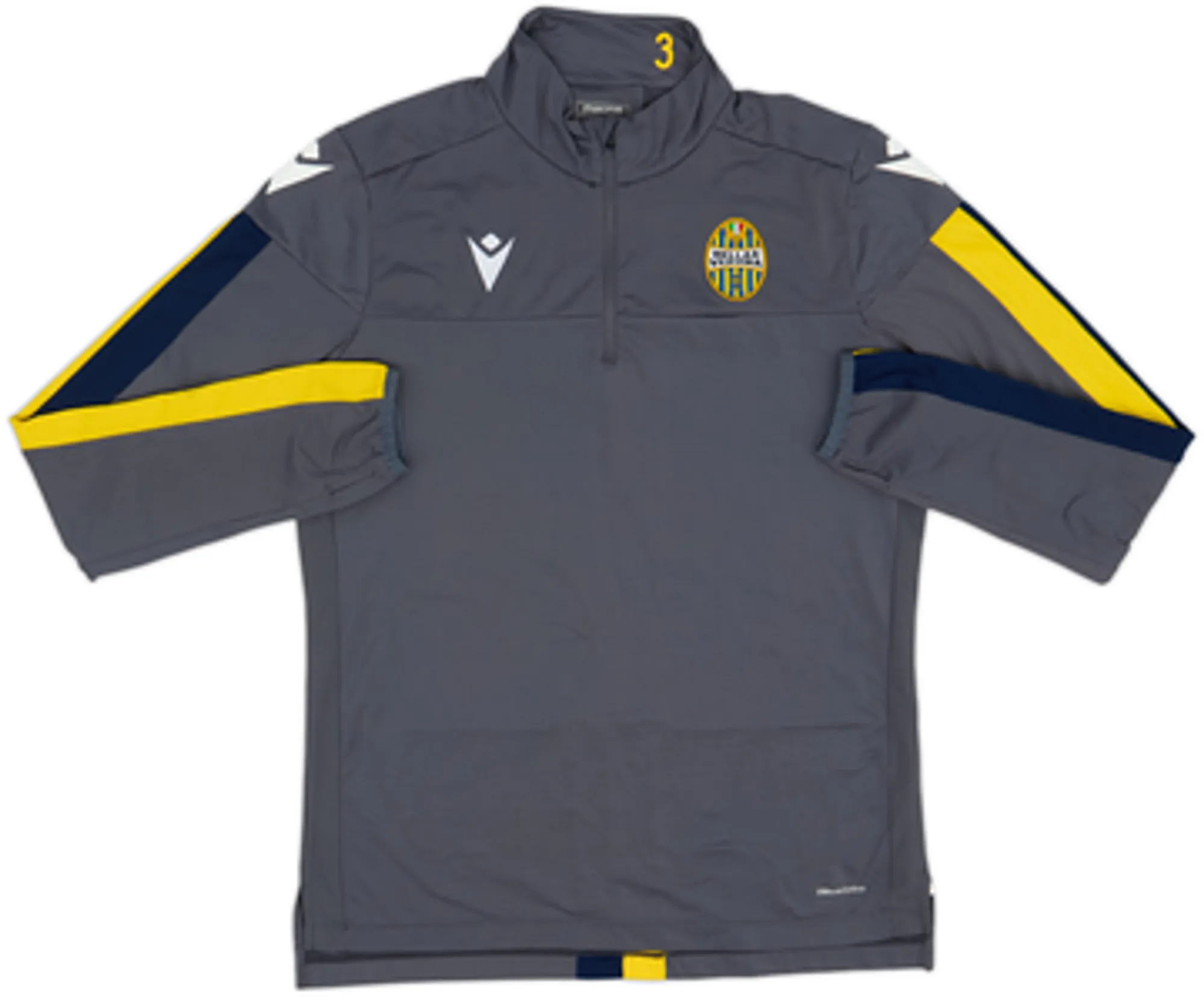 2019-20 Hellas Verona Macron 1/4 Zip Tracksuit #6 - 8/10 - (L)