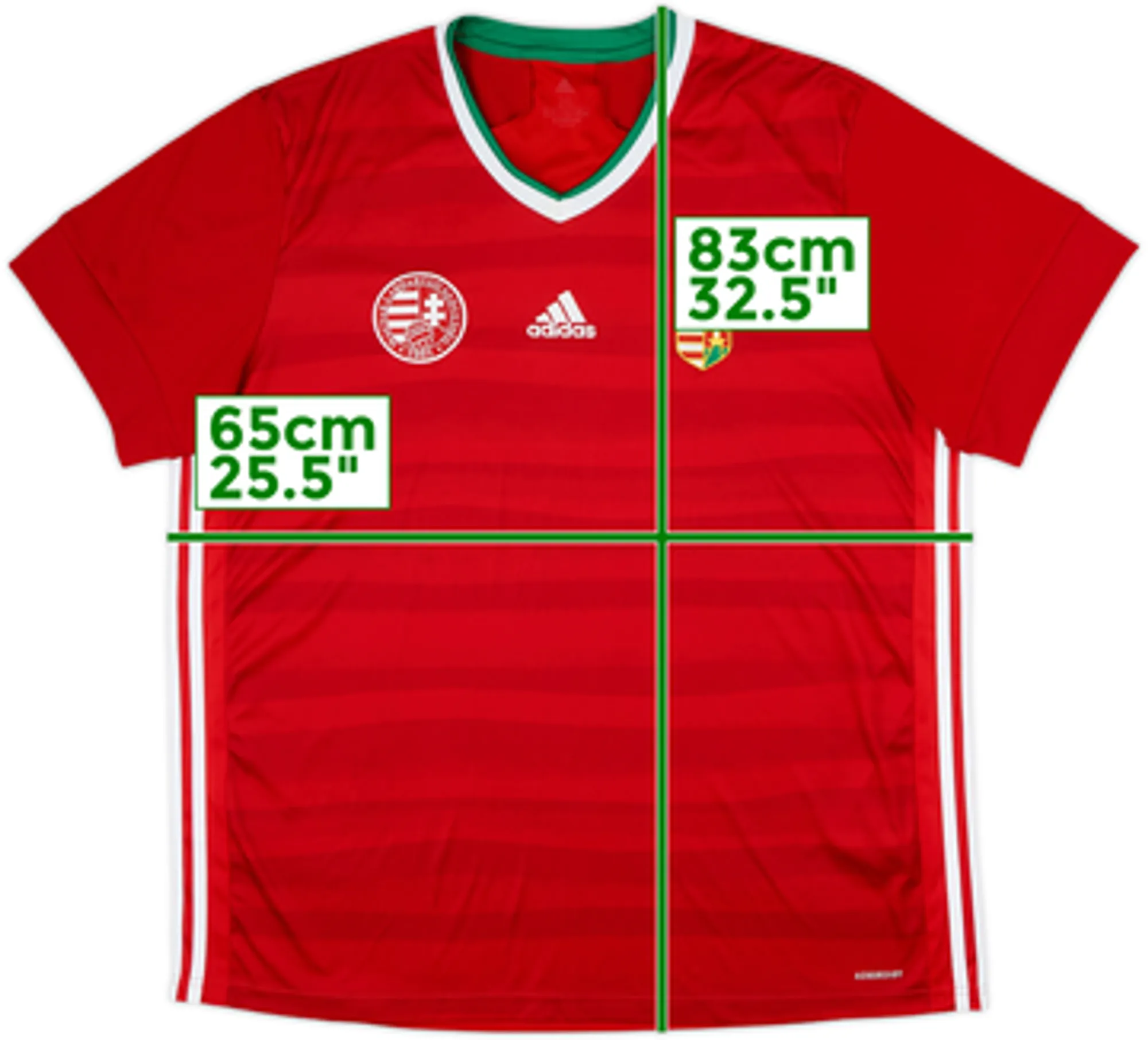 2020-22 Hungary Home Shirt - 10/10 - (XXL)