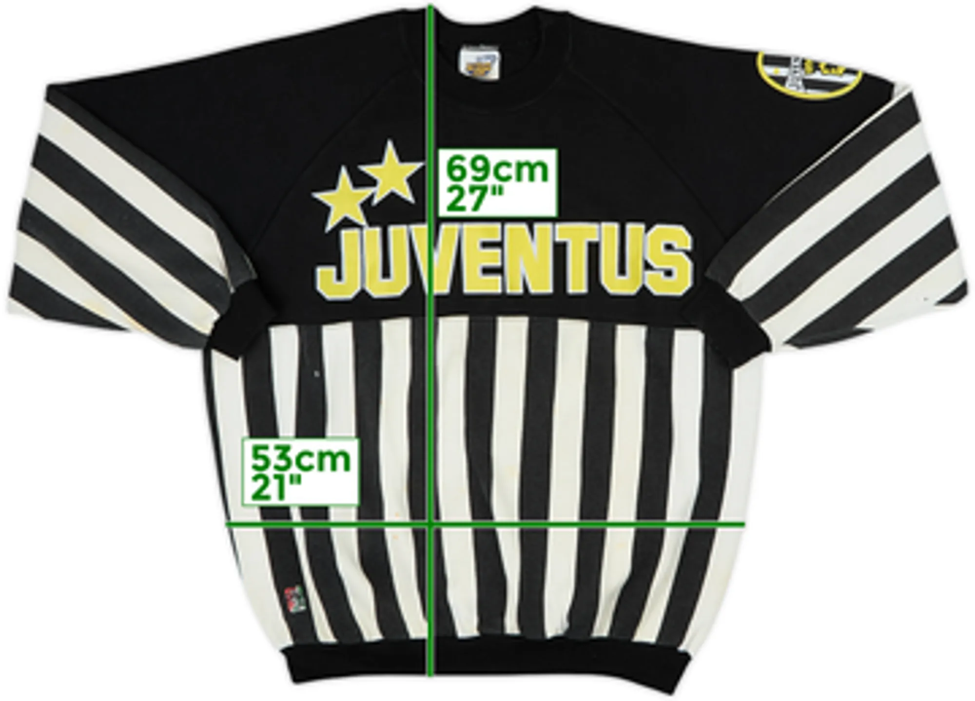 1990-91 Juventus Le Felpe Dei Grande Club Sweat Top - 5/10 - (L)