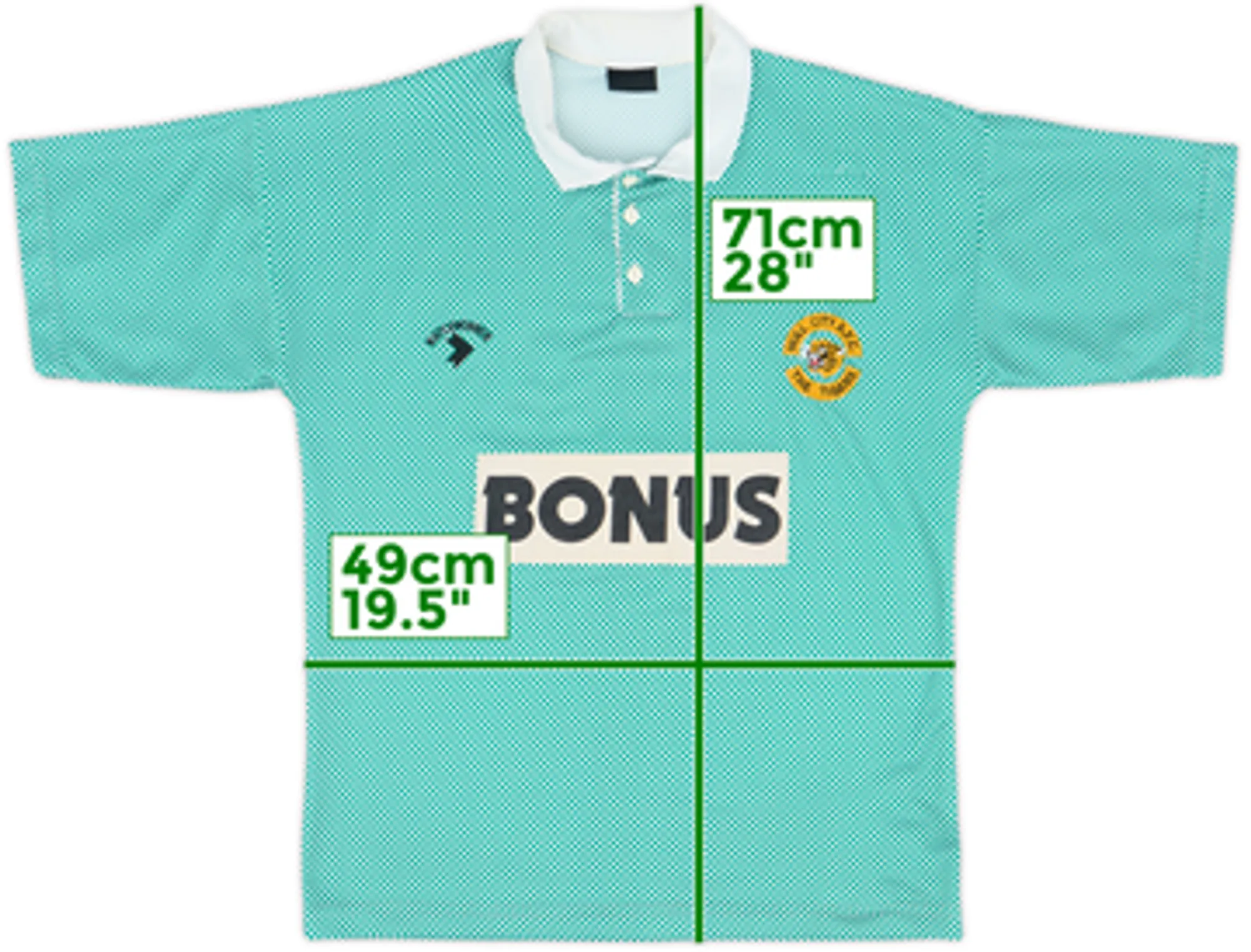 1990-92 Hull City Away Shirt - 9/10 - (M)