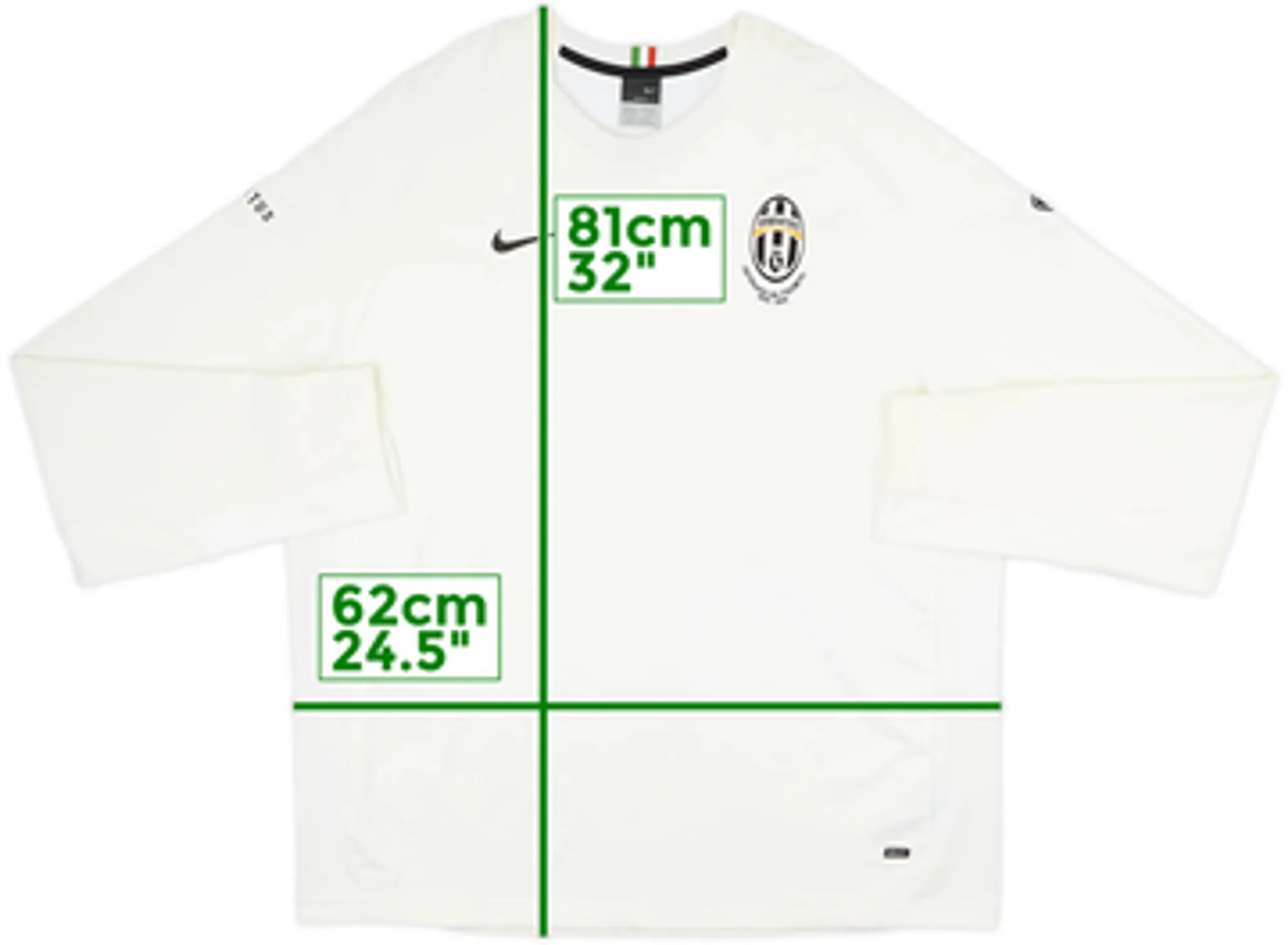2005-06 Juventus Nike Drill Top - 9/10 - (XL)