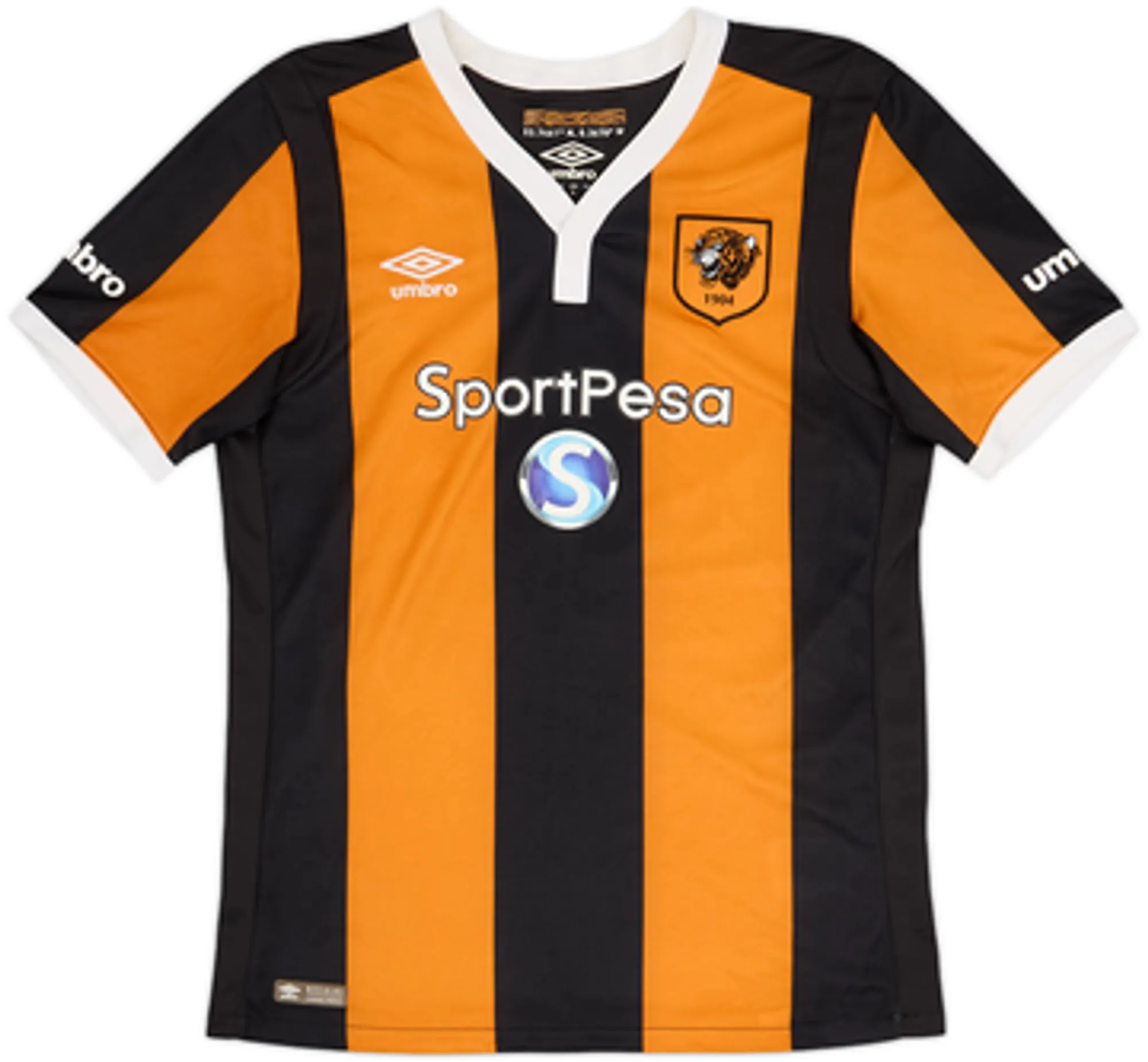 2016-17 Hull City Home Shirt Robertson #3 - 8/10 - (S)